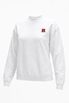 Rutgers Logo Softest Fleece Crewneck Womens Sweatshirt