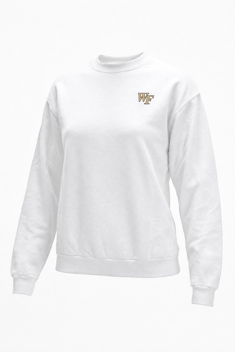 Wake Forest Logo Softest Fleece Crewneck Womens Sweatshirt