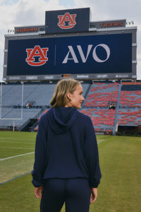 auburn university navy womans hoodie