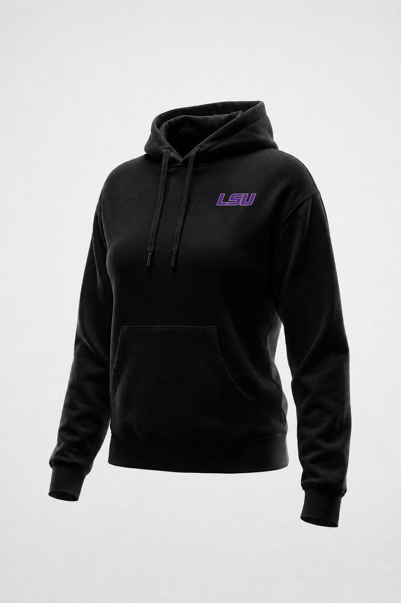 LSU Logo Softest Fleece Womens Hoodie
