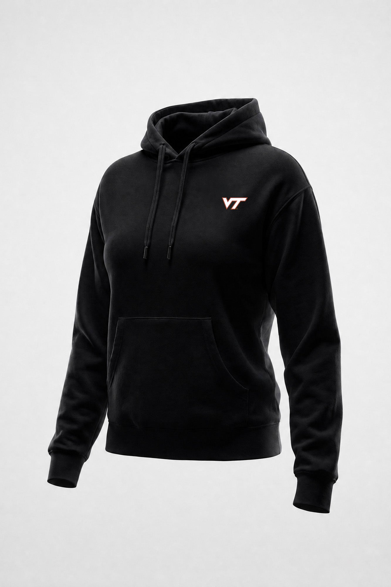 Virginia Tech Logo Softest Fleece Womens Hoodie