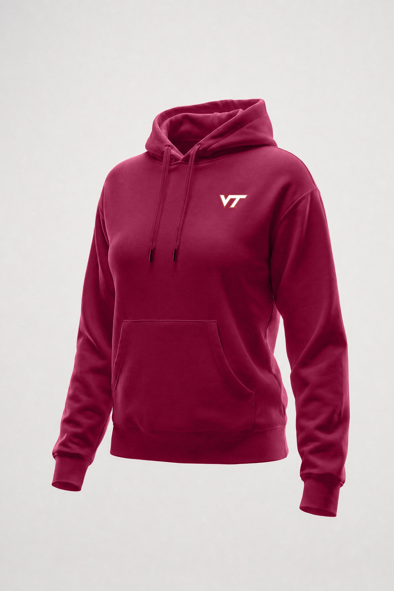 Virginia Tech Logo Softest Fleece Womens Hoodie