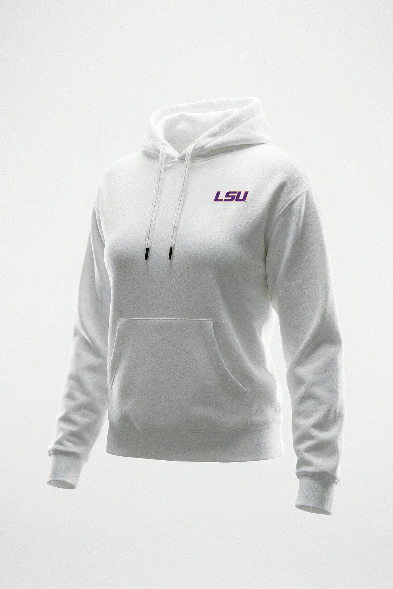 LSU Logo Softest Fleece Womens Hoodie