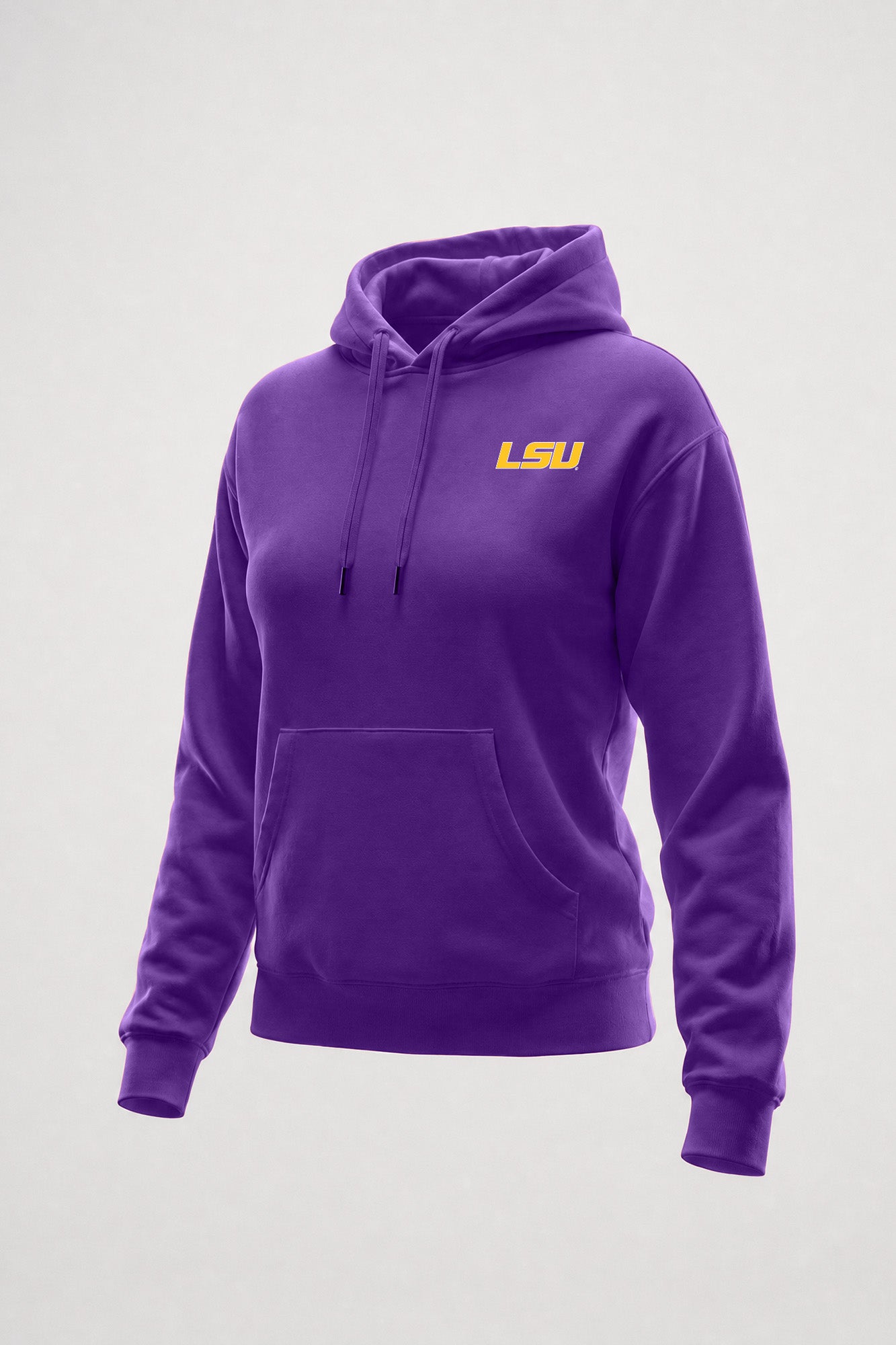 LSU Logo Softest Fleece Womens Hoodie