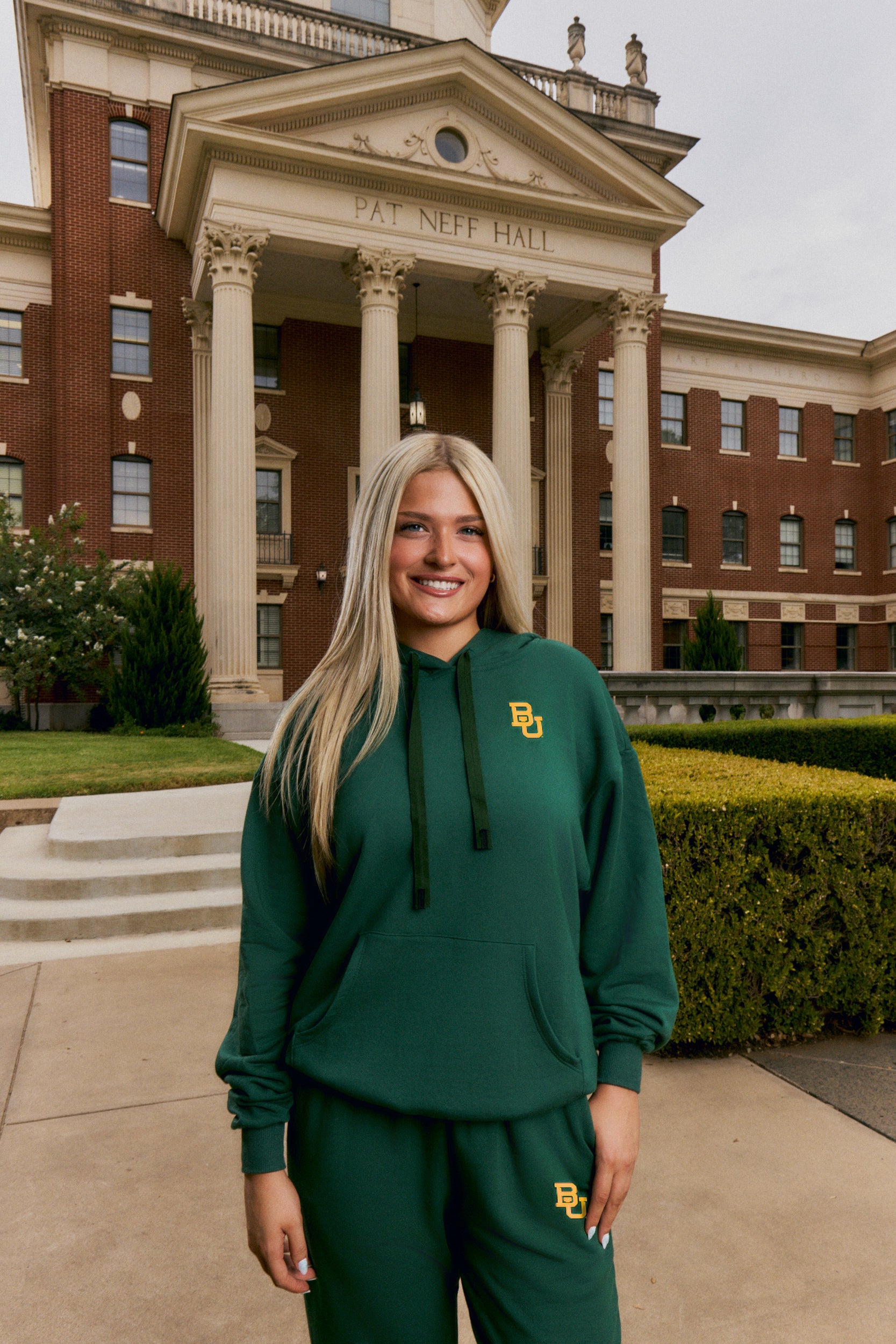 Baylor Logo Softest Fleece Womens Hoodie