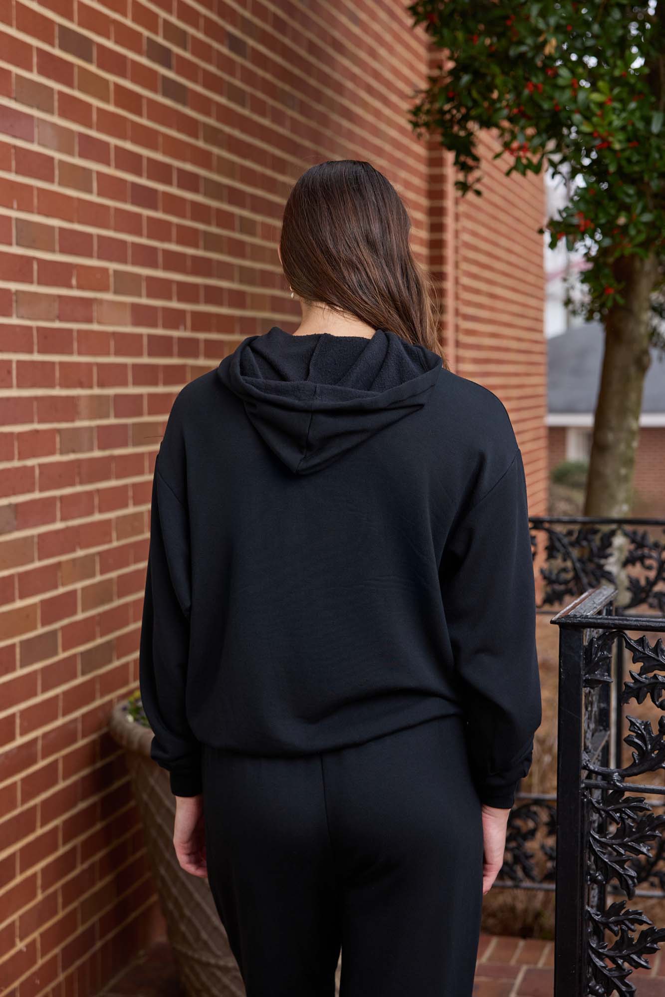 Georgia Logo Softest Fleece Womens Hoodie