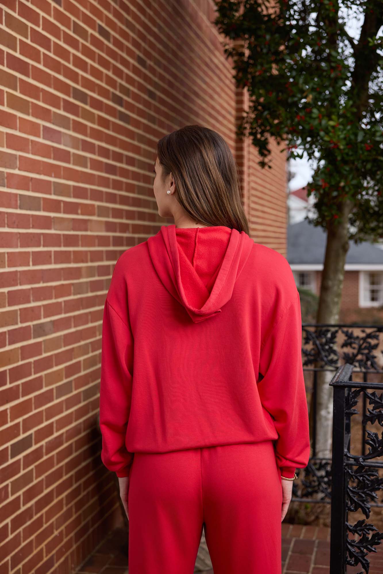 Georgia Logo Softest Fleece Womens Hoodie