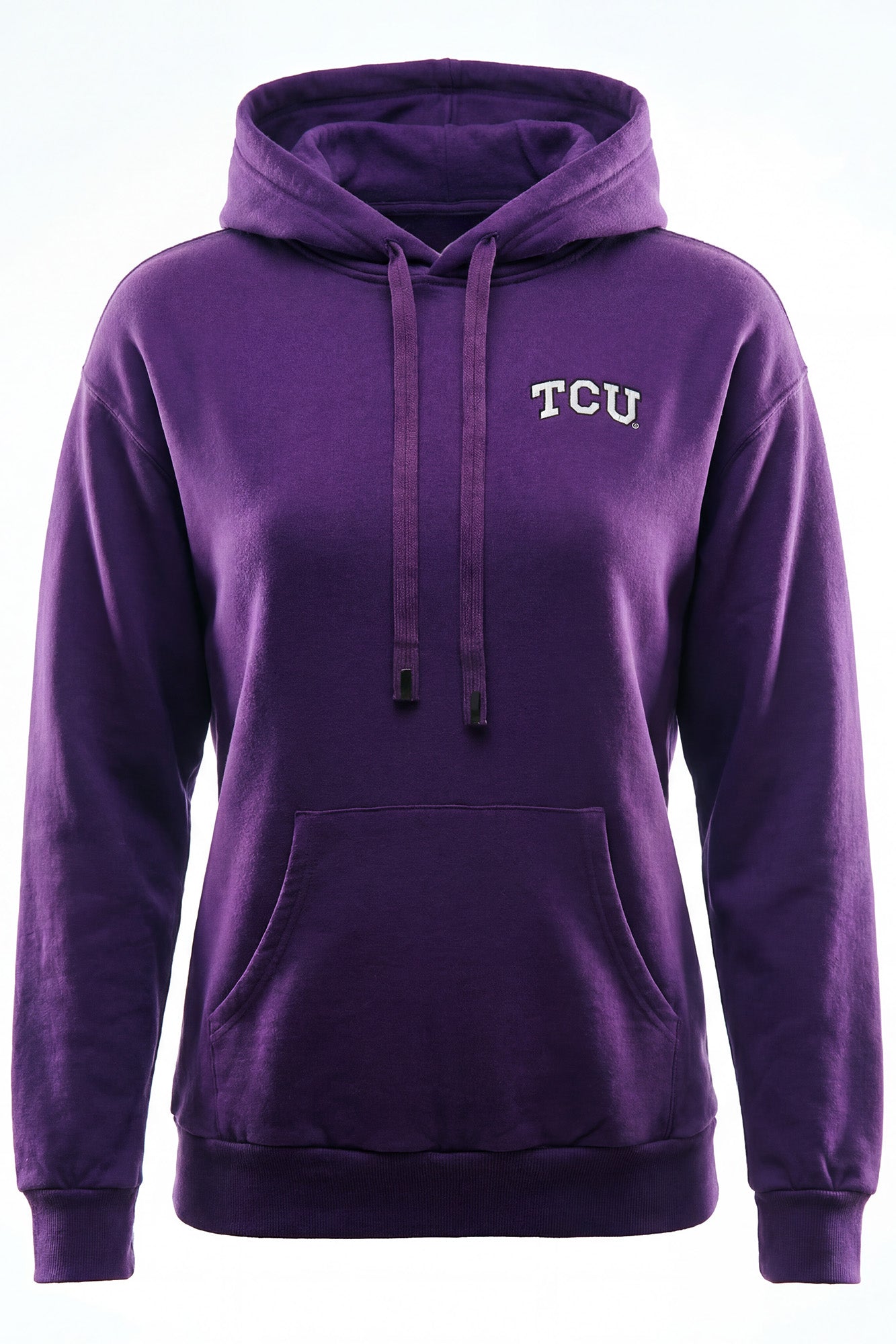 TCU Logo Softest Fleece Womens Hoodie
