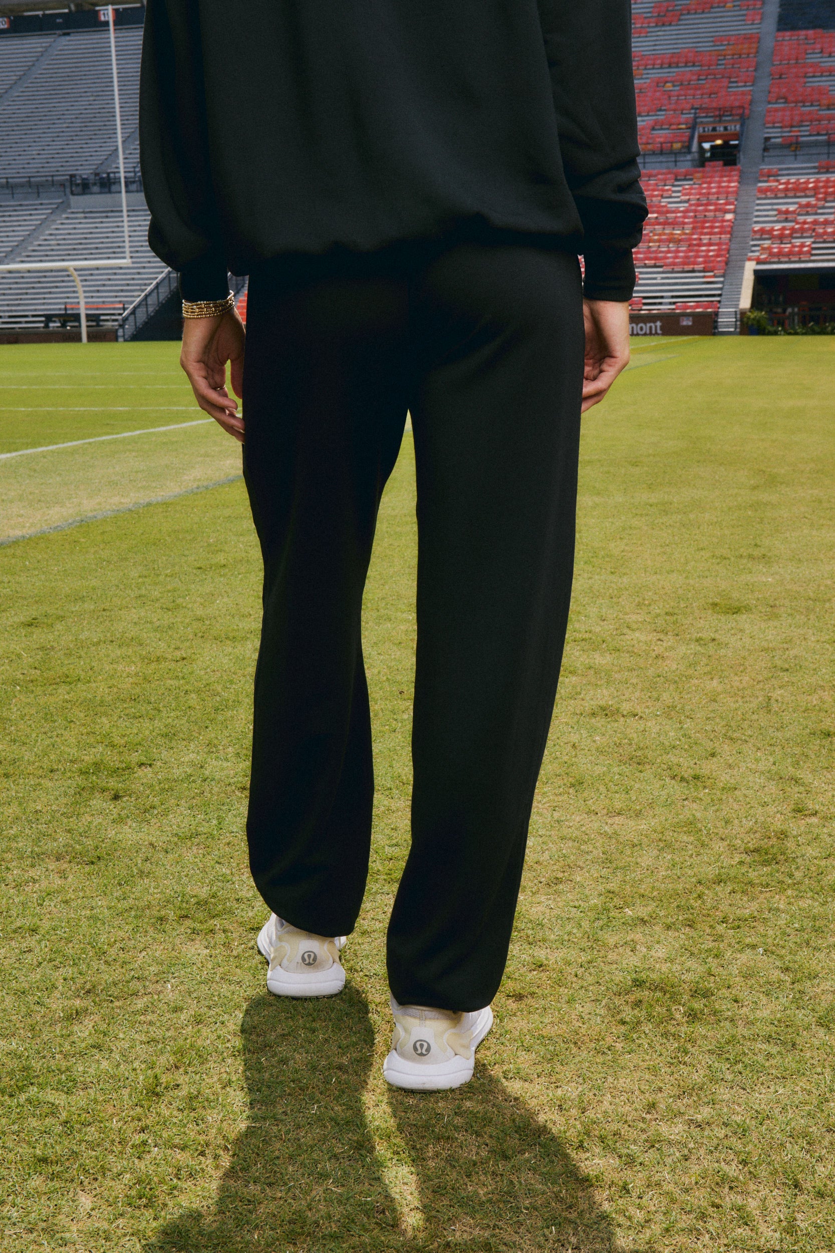 auburn university black womans sweatpants back