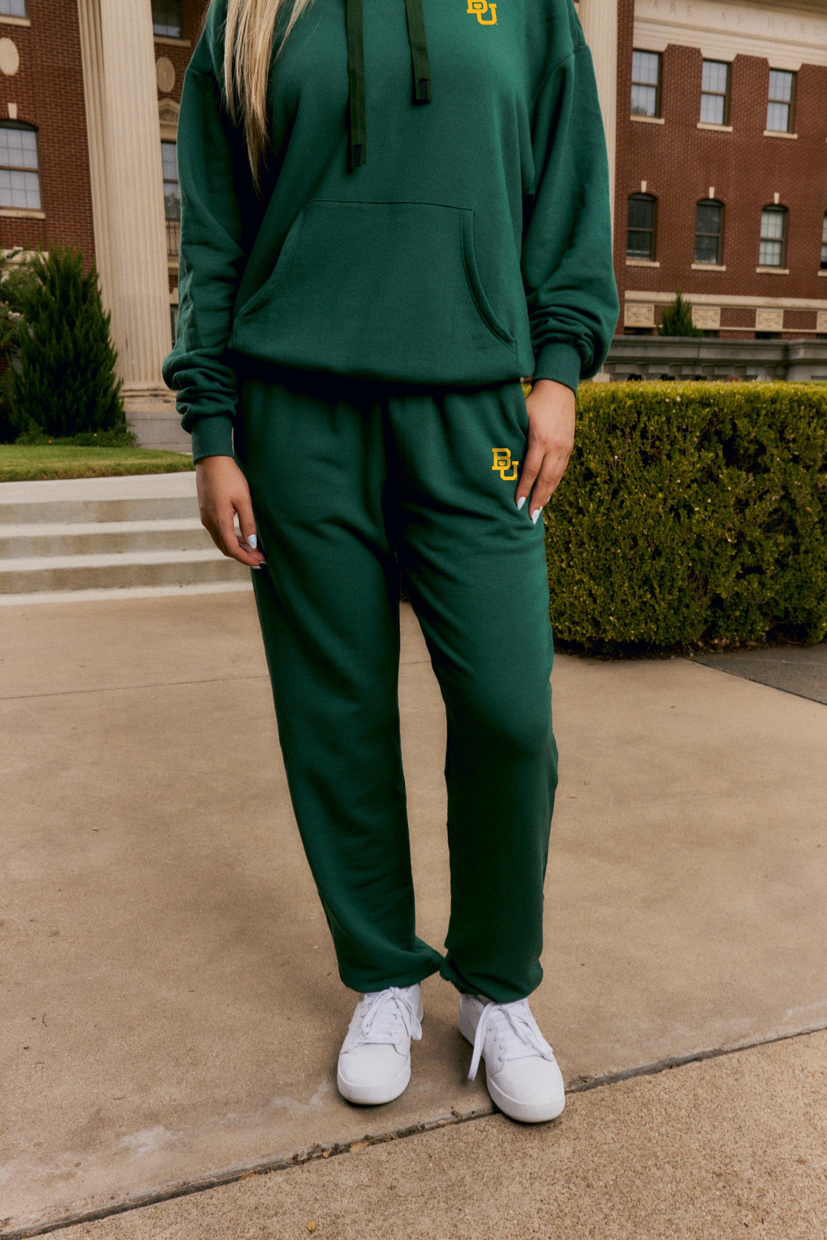 Baylor Logo Softest Fleece Womens Jogger