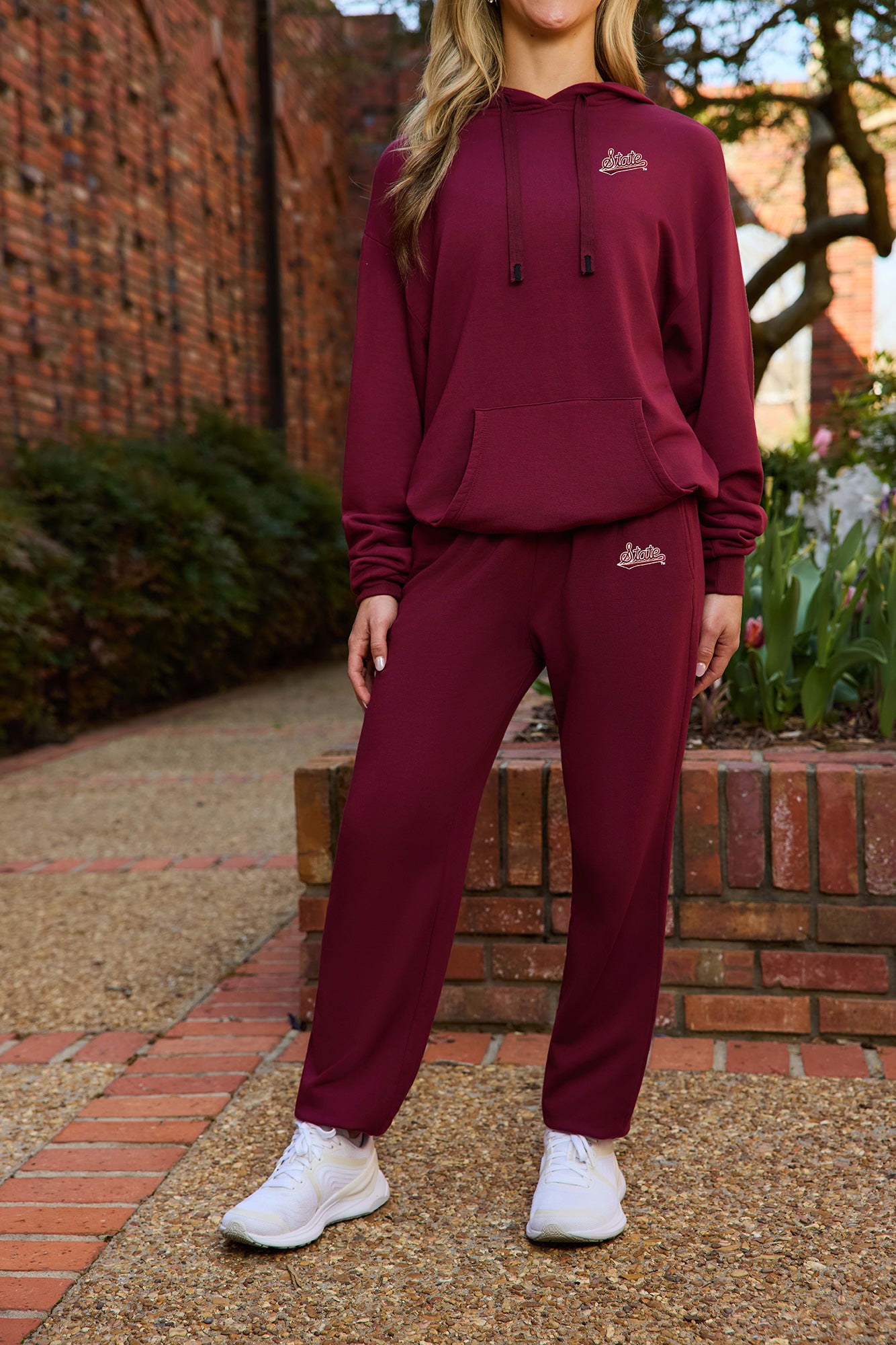 Mississippi State Logo Softest Fleece Womens Jogger