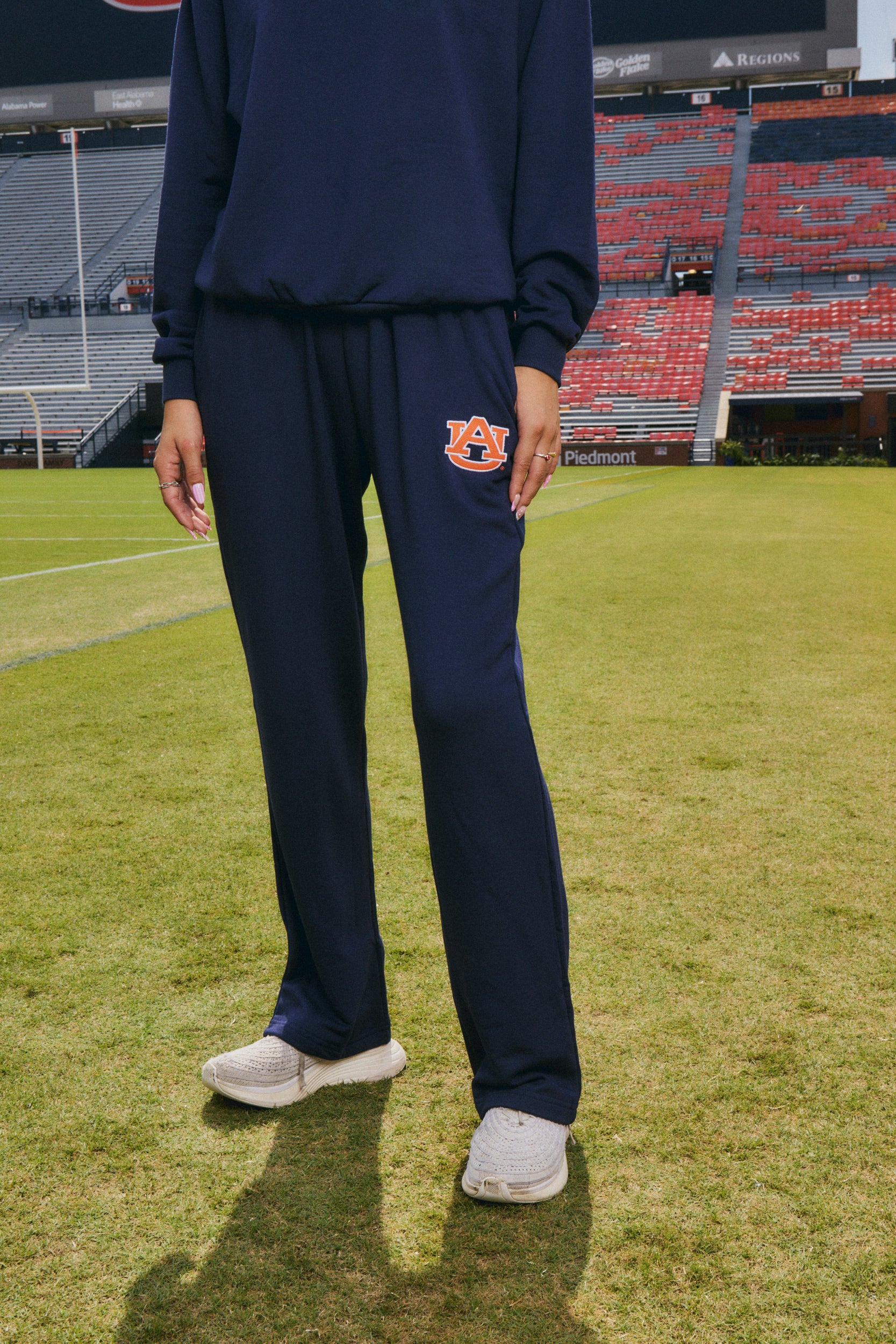 auburn university navy womans sweatpants
