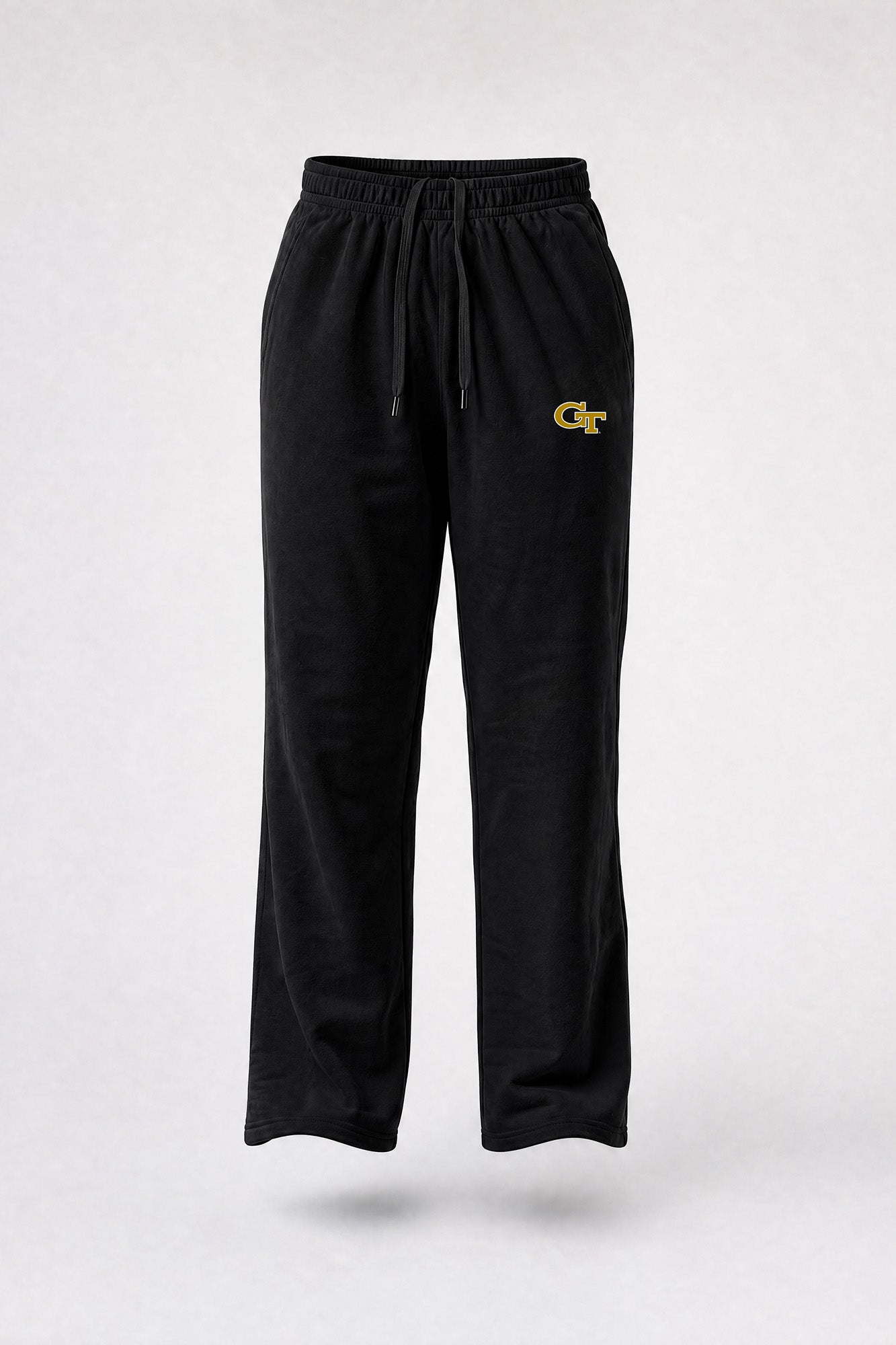 Georgia Tech Logo Softest Fleece Straight Leg Womens Sweatpant
