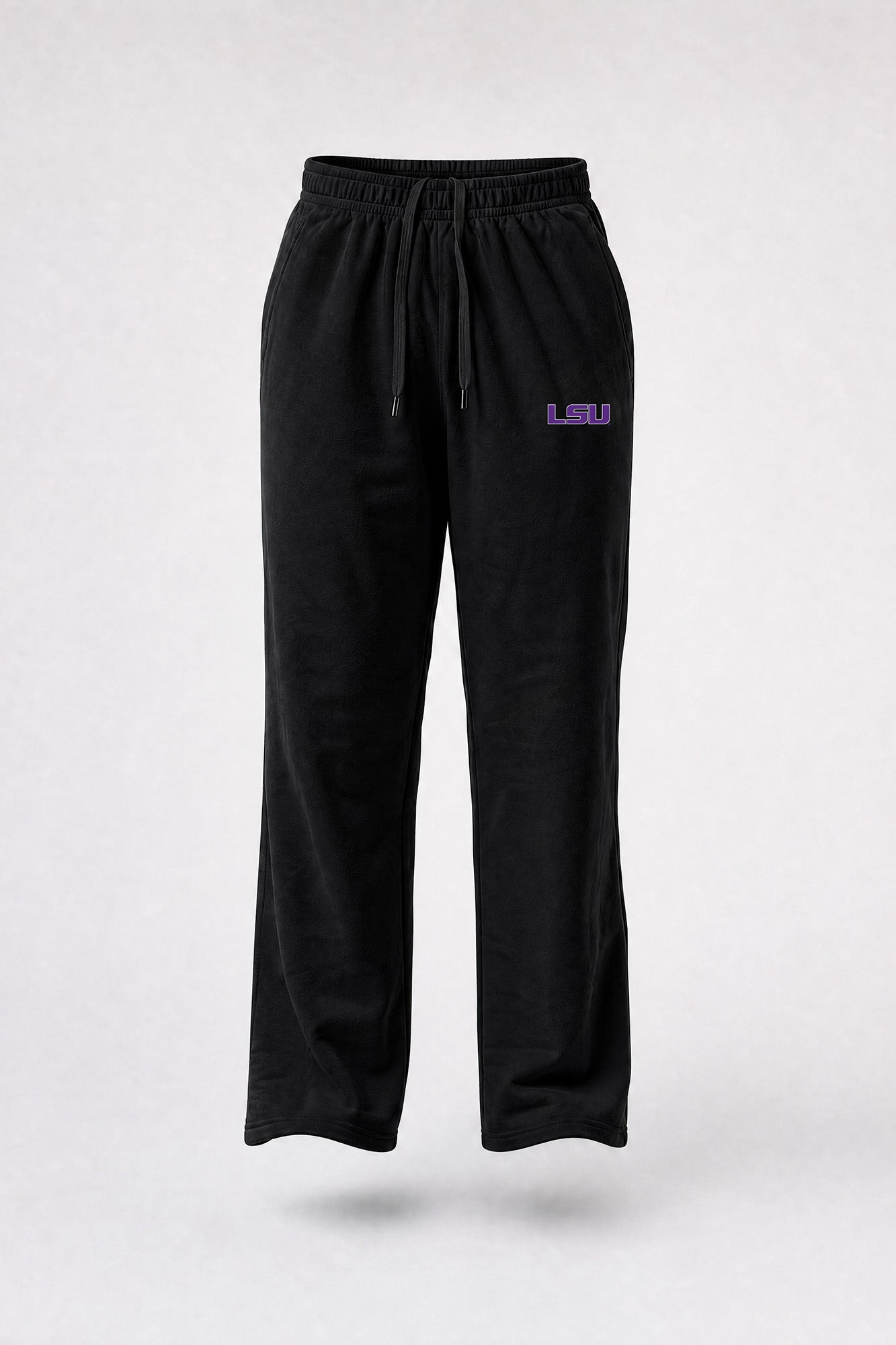 LSU Logo Softest Fleece Straight Leg Womens Sweatpants