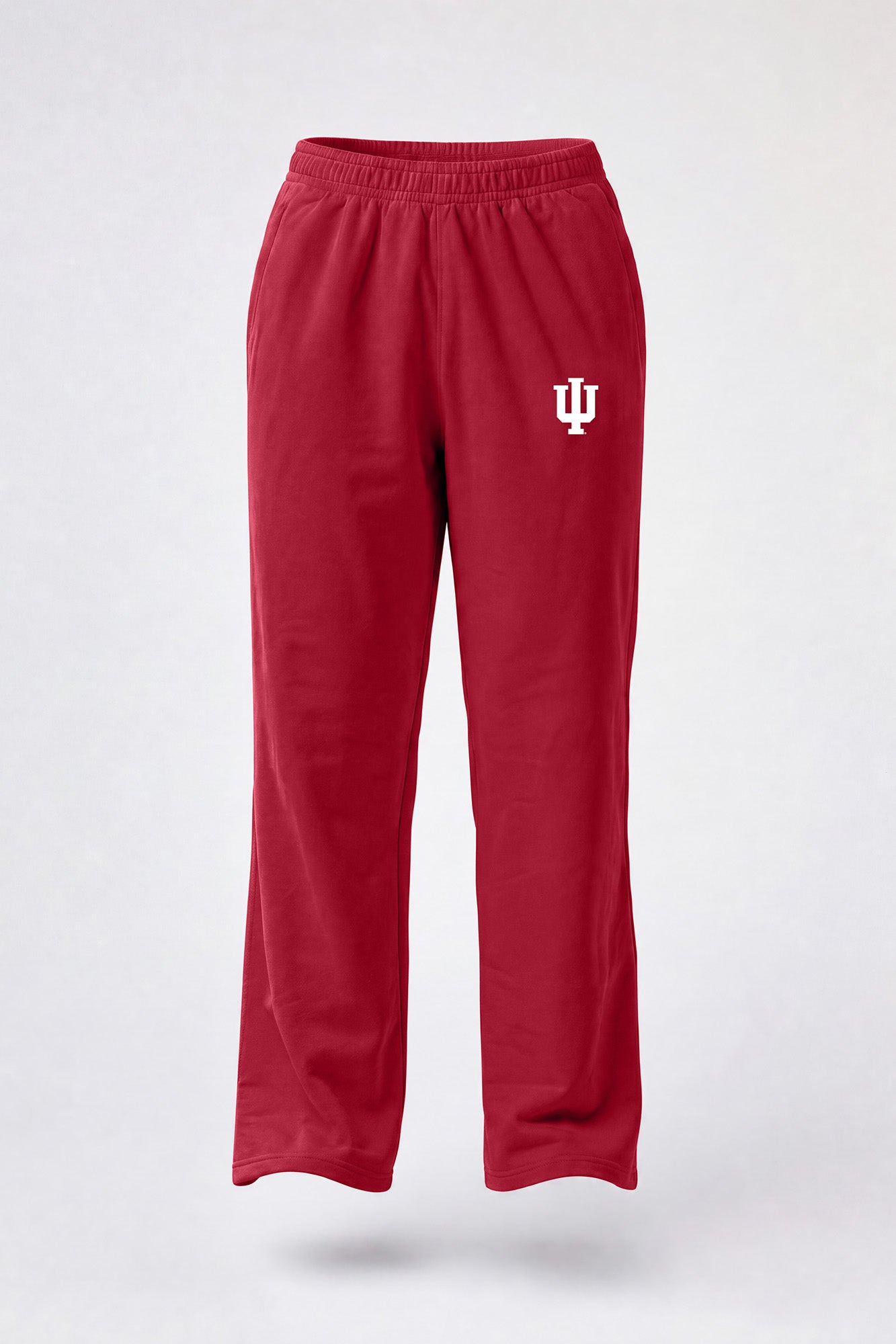 Indiana Logo Softest Fleece Straight Leg Womens Sweatpants
