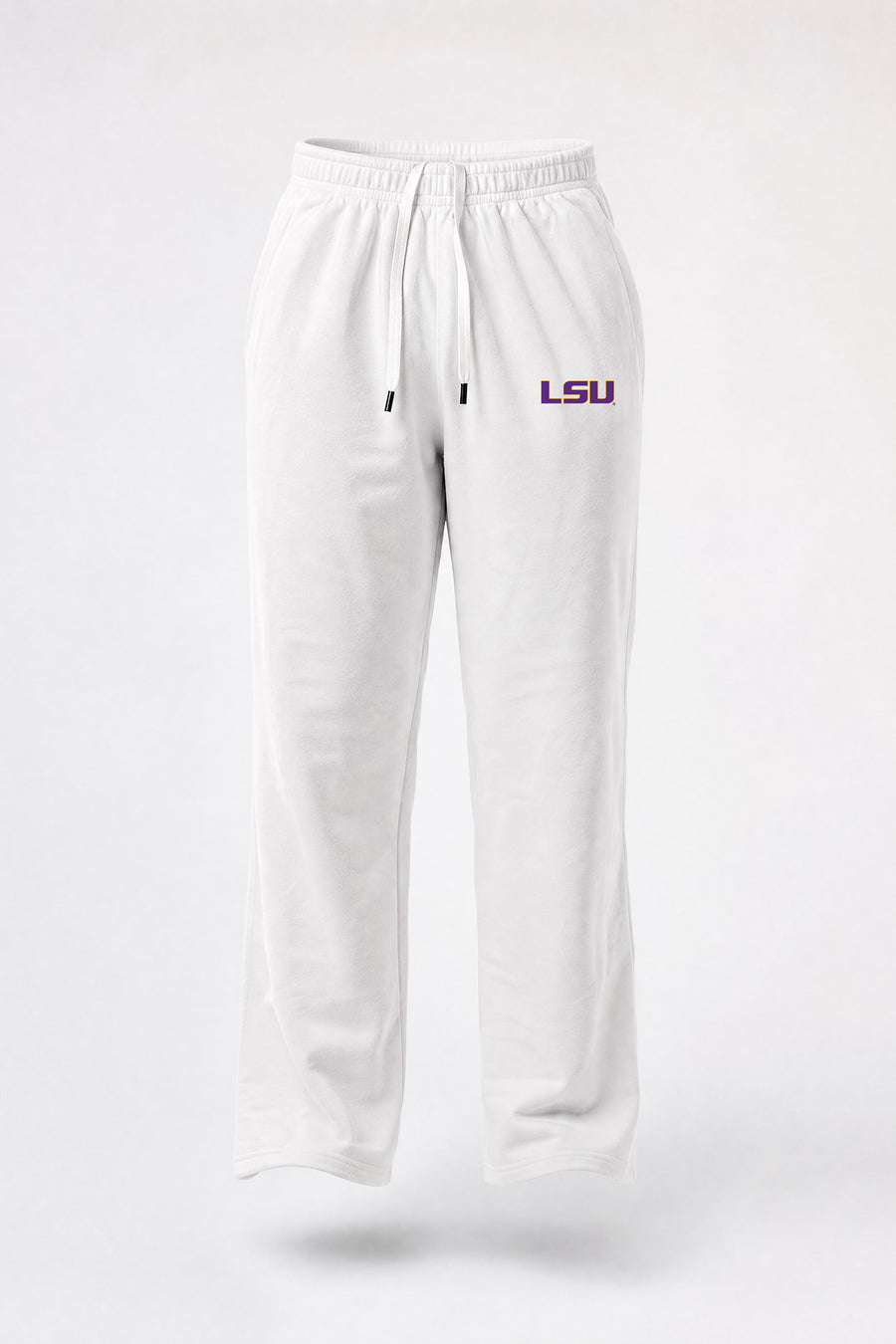 LSU Logo Softest Fleece Straight Leg Womens Sweatpants