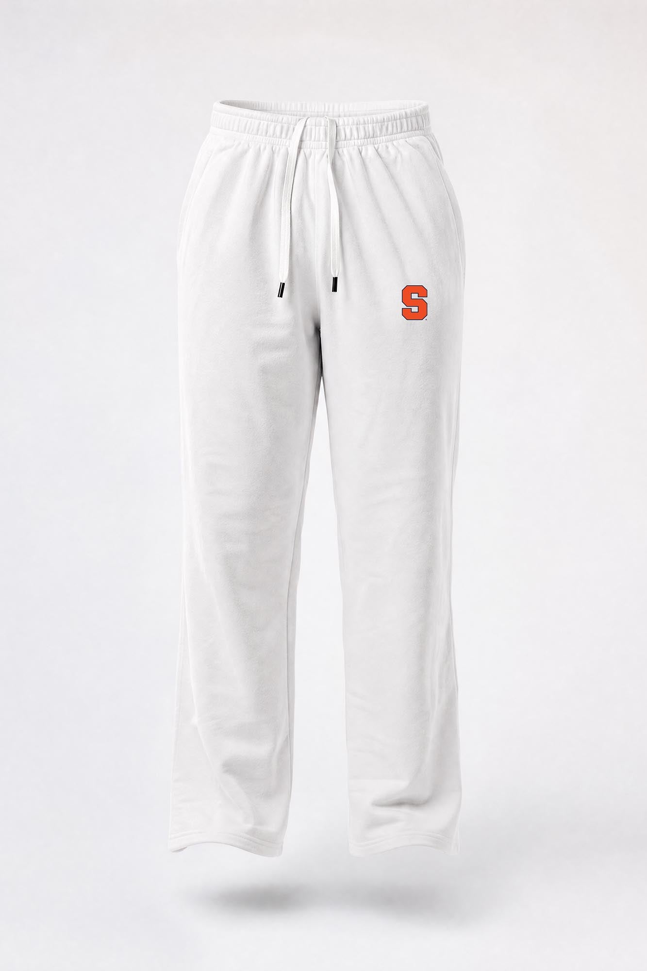 Syracuse Logo Softest Fleece Straight Leg Womens Sweatpant