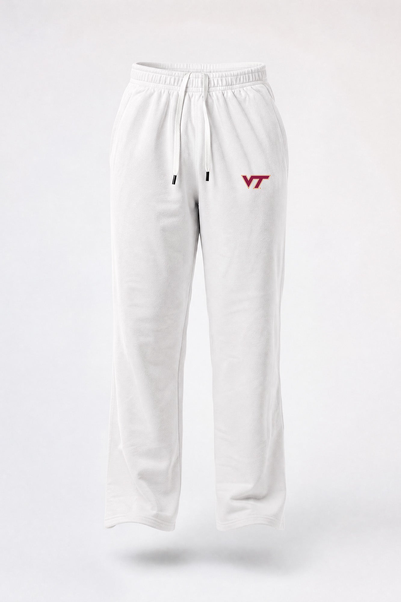 Virginia Tech Logo Softest Fleece Straight Leg Womens Sweatpants