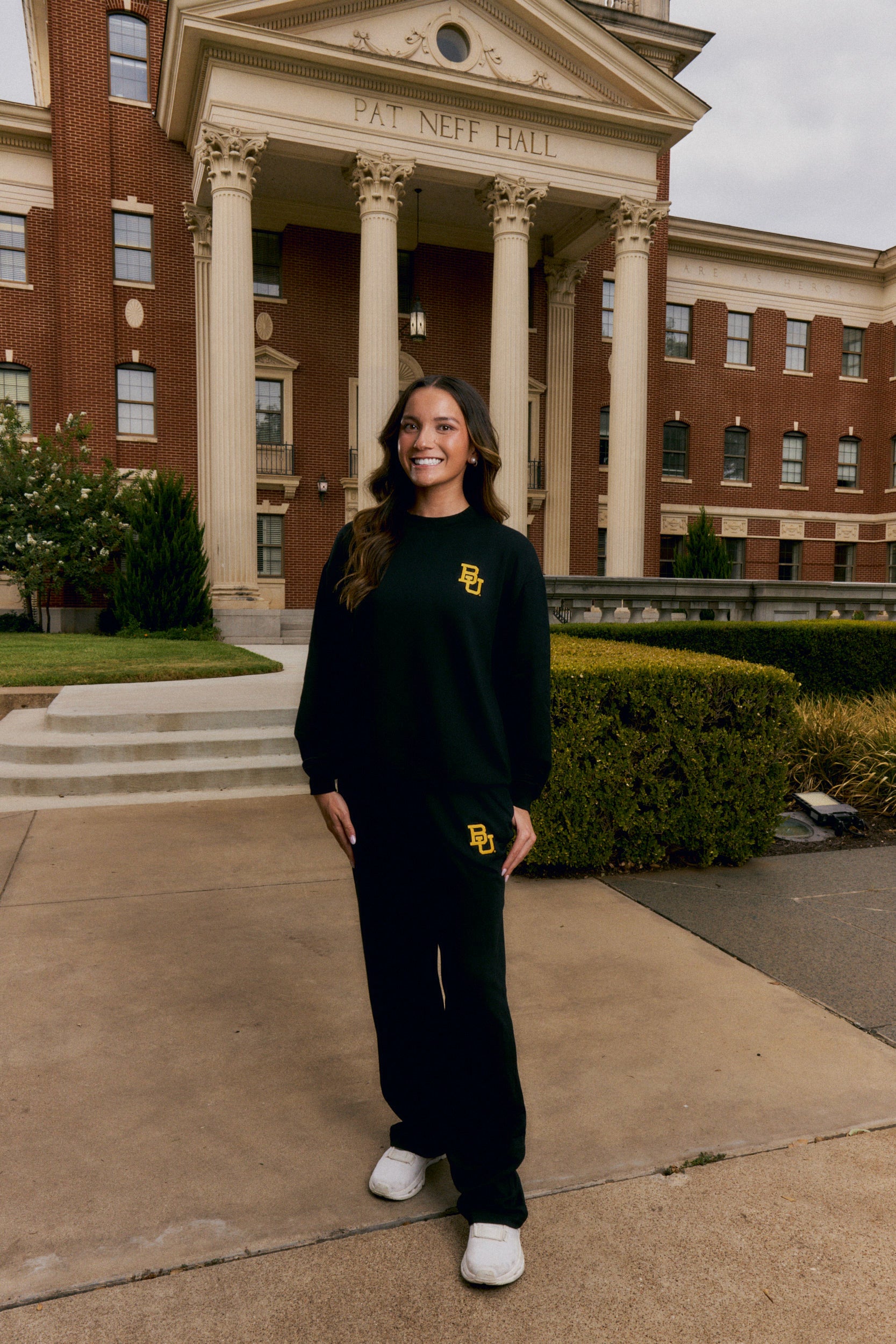 Baylor Logo Softest Fleece Straight Leg Womens Sweatpant
