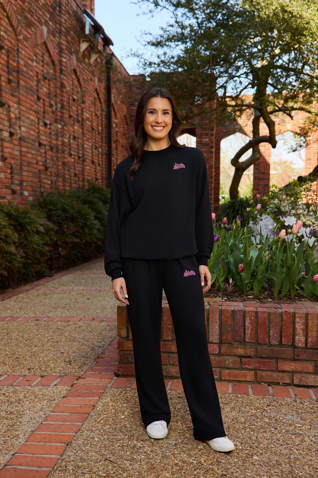 Mississippi State Logo Softest Fleece Straight Leg Womens Sweatpant