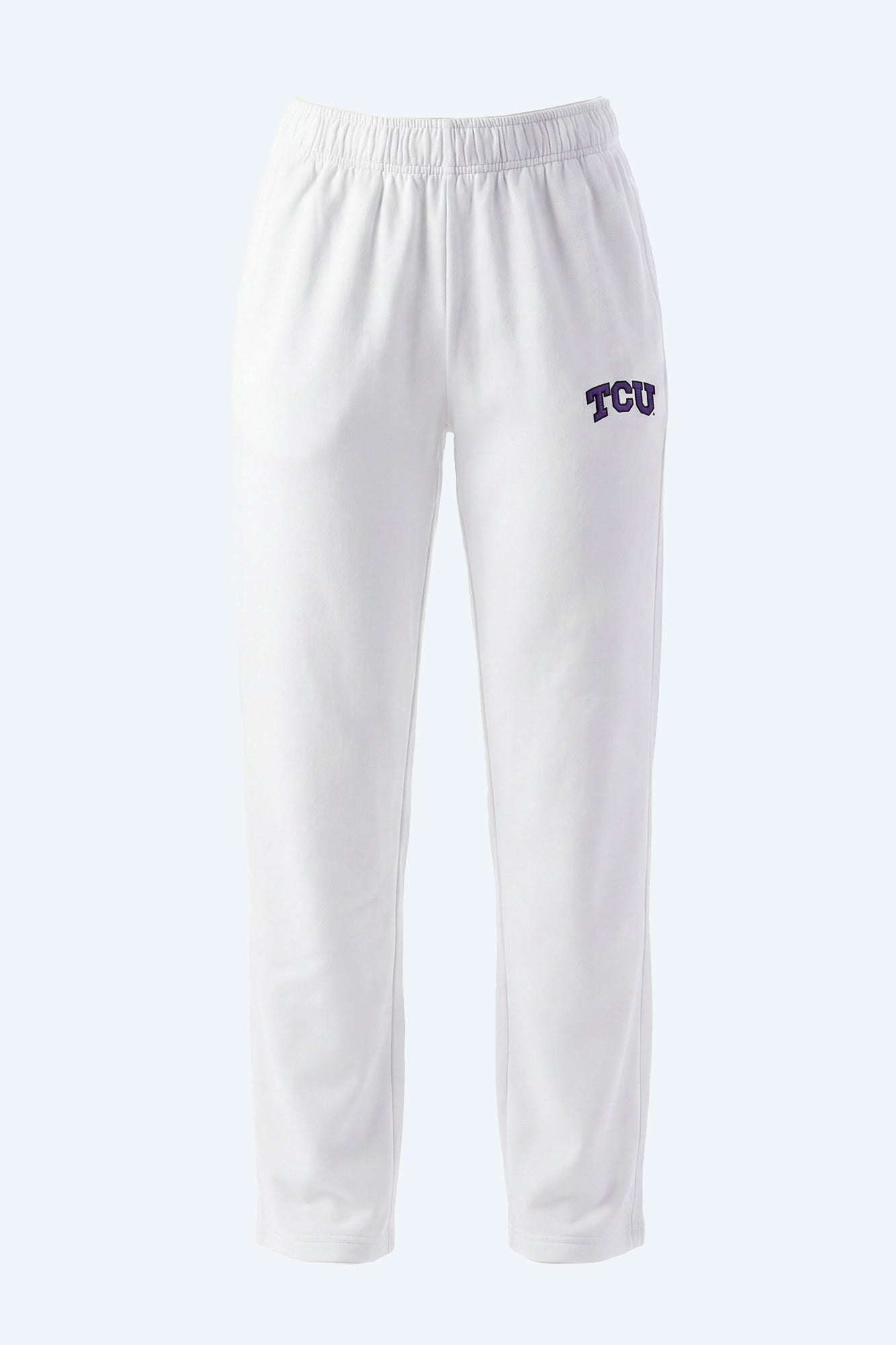 TCU Logo Softest Fleece Straight Leg Womens Sweatpants