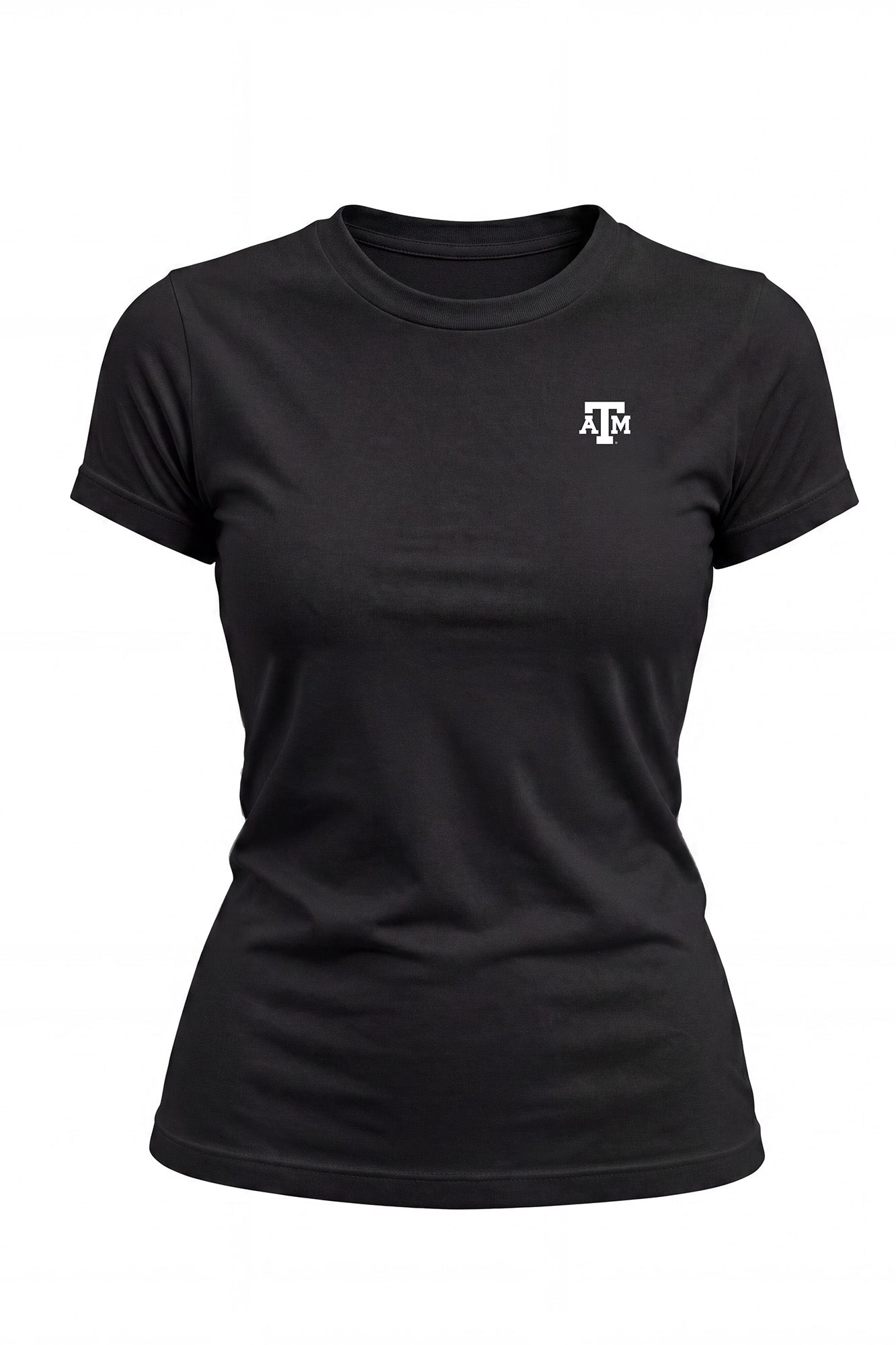 Texas A&M Logo Cloud Knit Crew Neck Womens Tee