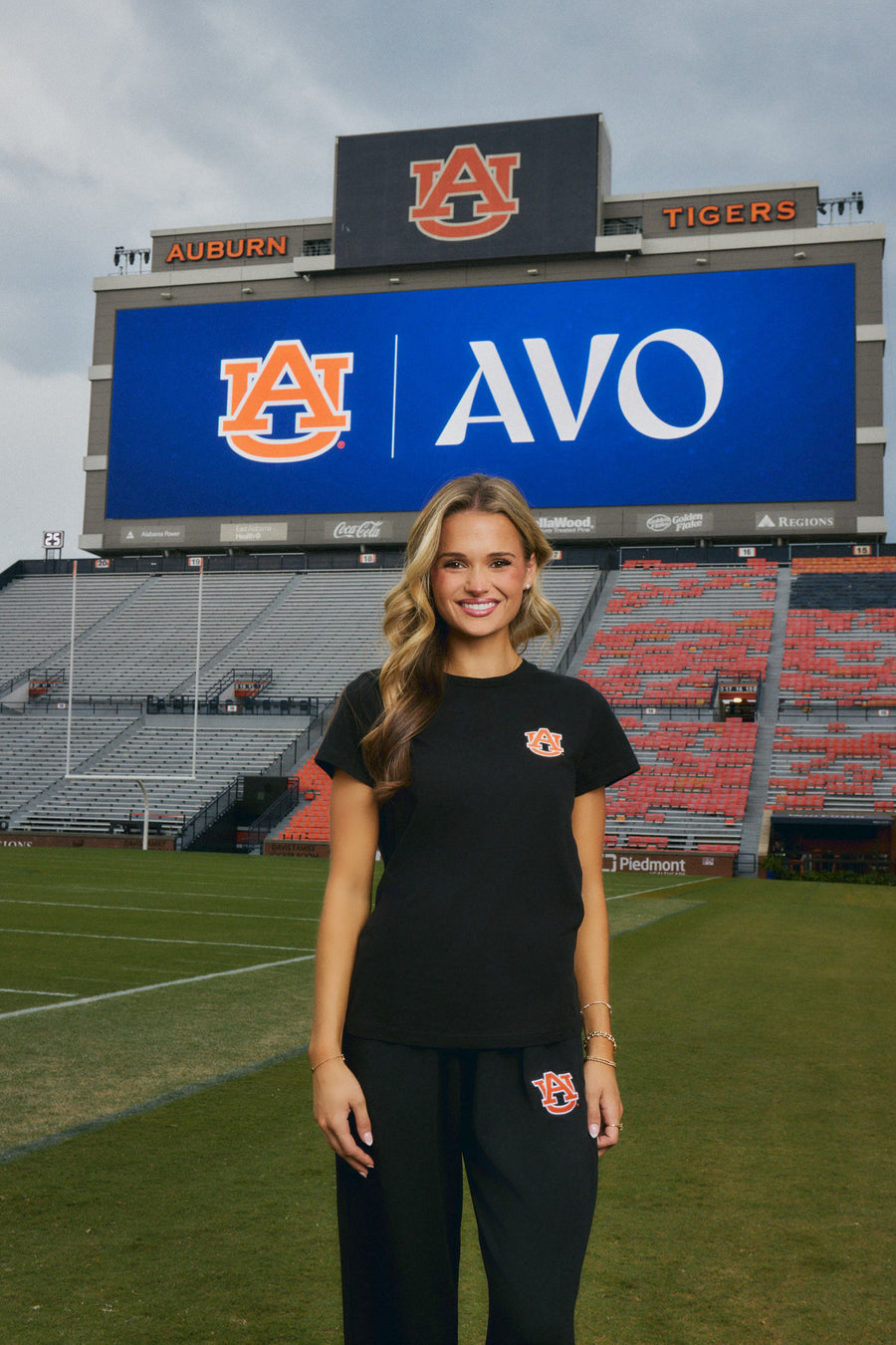 auburn university tee black