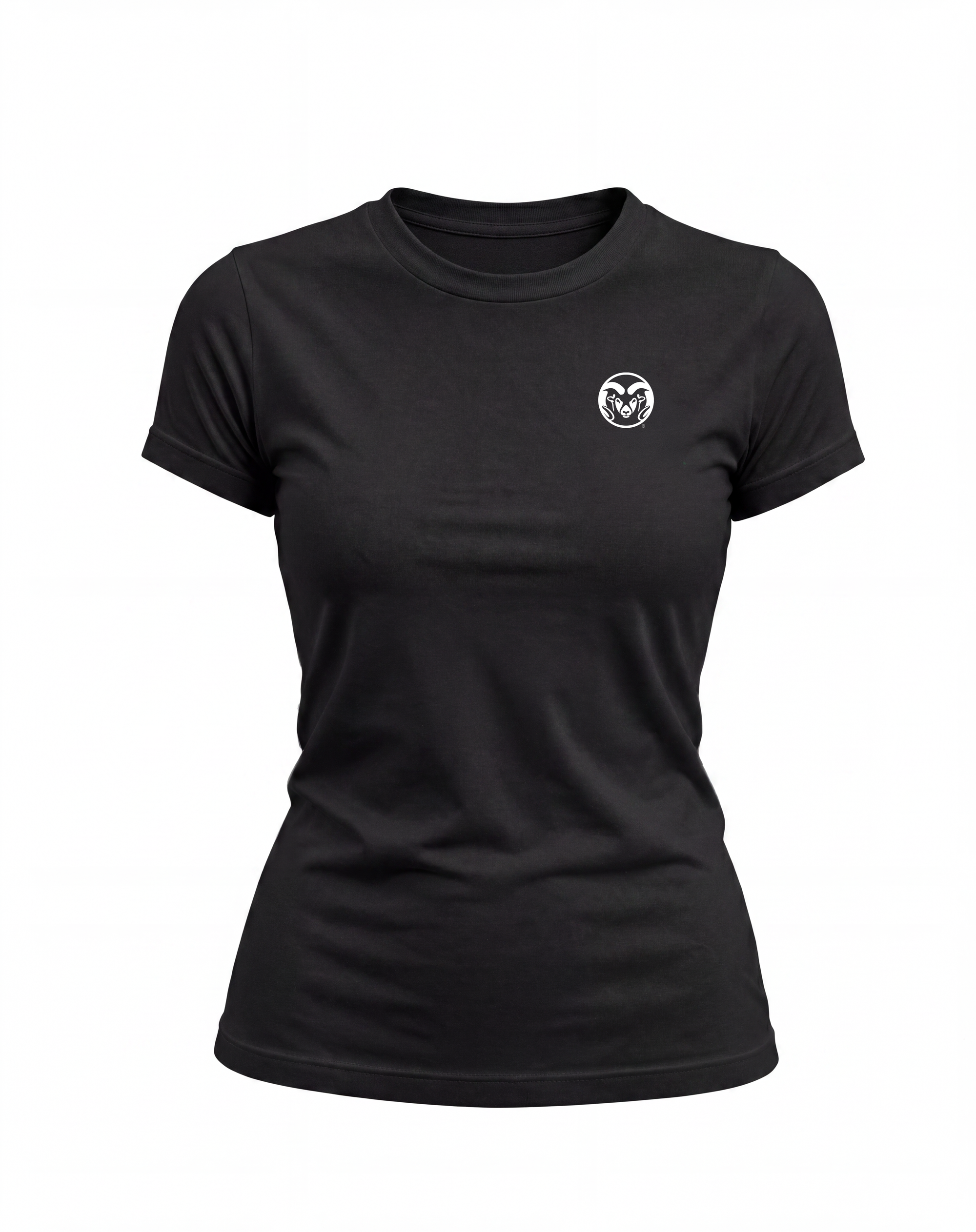 Colorado State Logo Cloud Knit Crew Neck Womens Tee