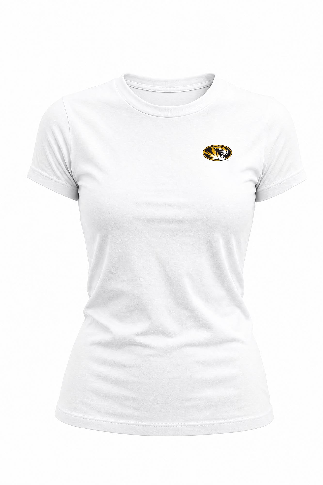 Missouri Logo Cloud Knit Crew Neck Womens Tee