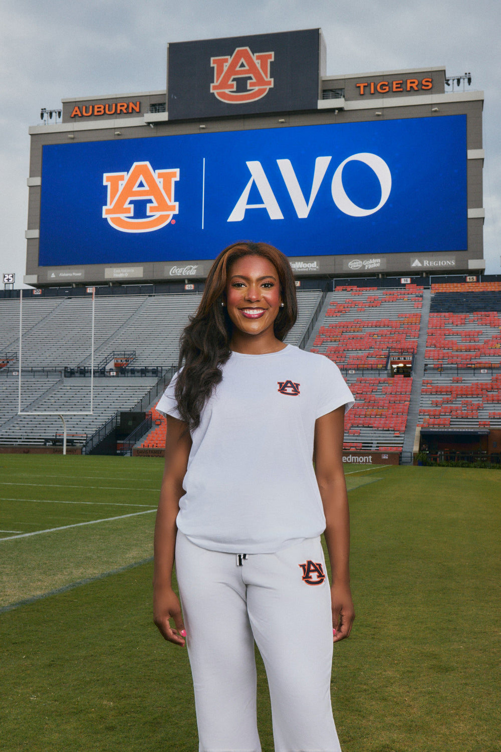 auburn university tee white