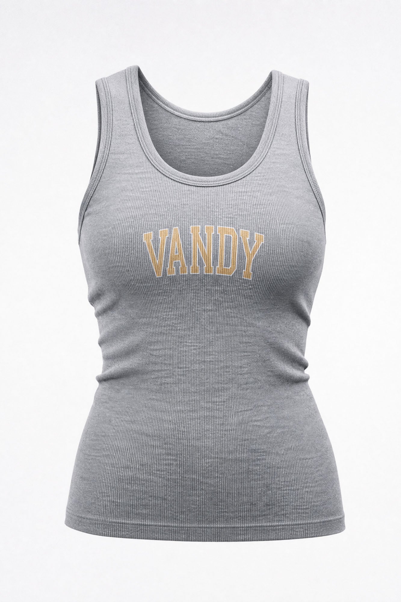 VANDY 2X1 Luxe Rib Womens Tank