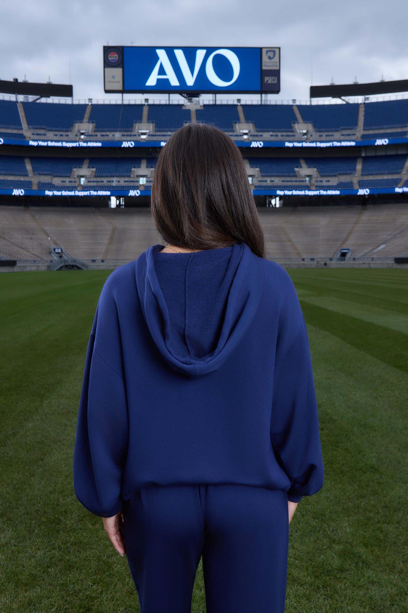 Penn State Logo Softest Fleece Womens Hoodie