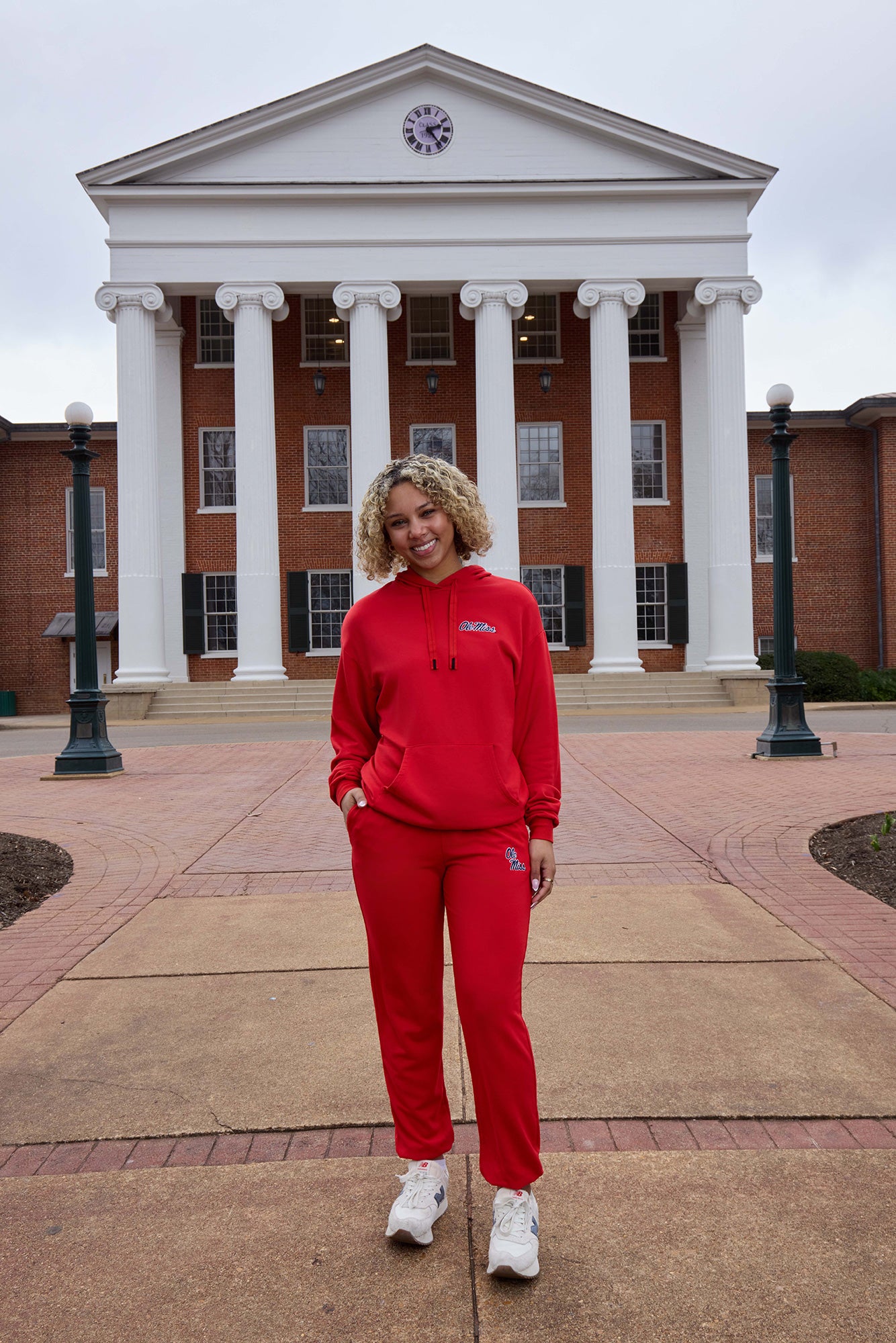 Ole Miss Logo Softest Fleece Womens Jogger