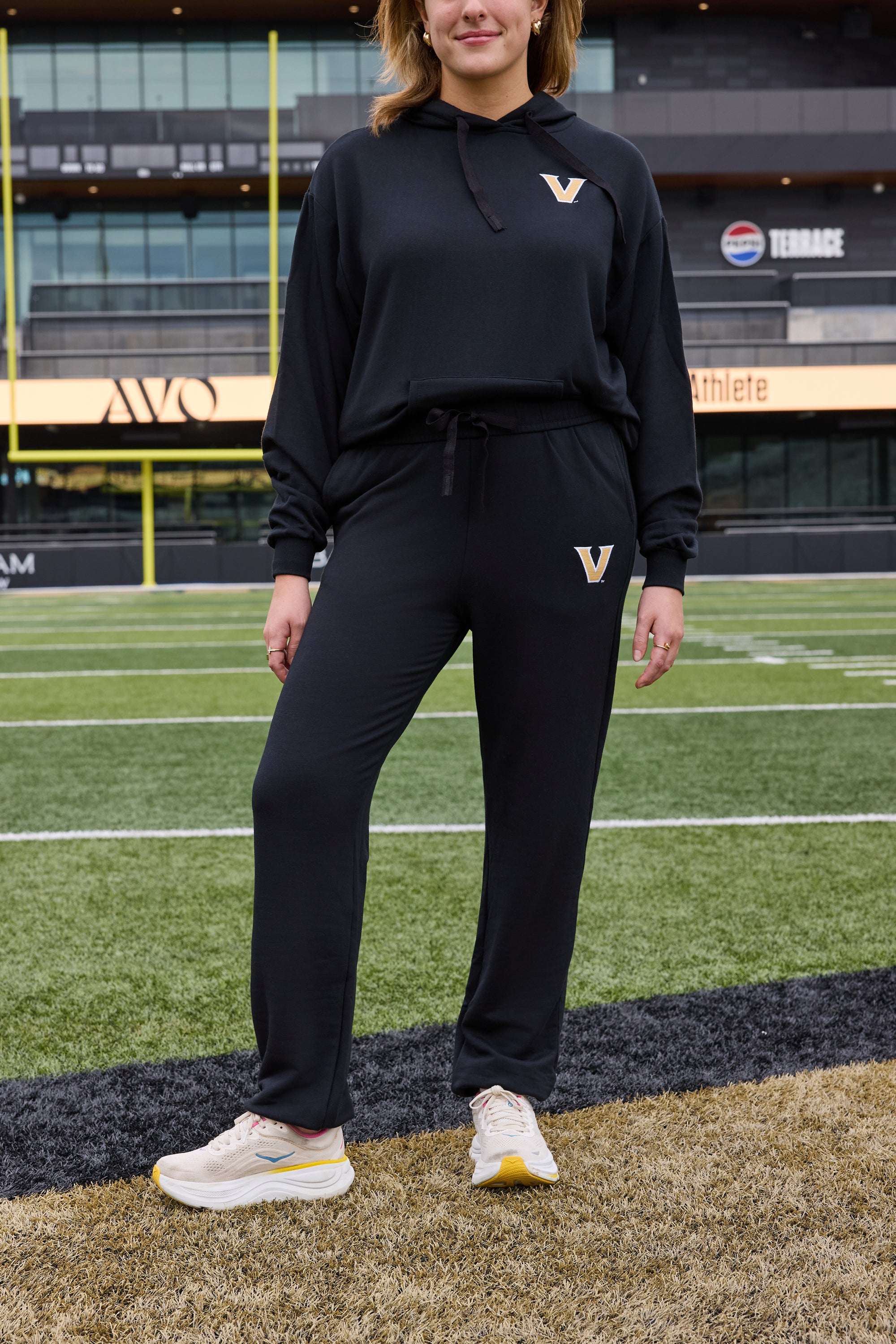 VANDY Logo Softest Fleece Womens Jogger