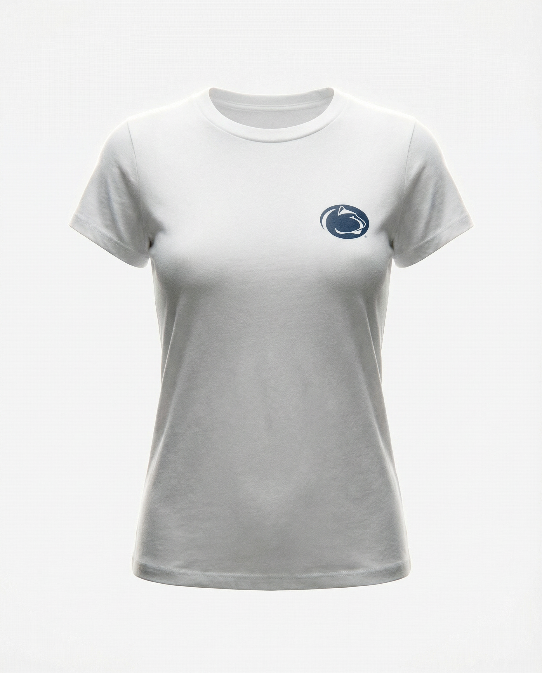 Penn State Logo Cloud Knit Crew Neck Womens Tee