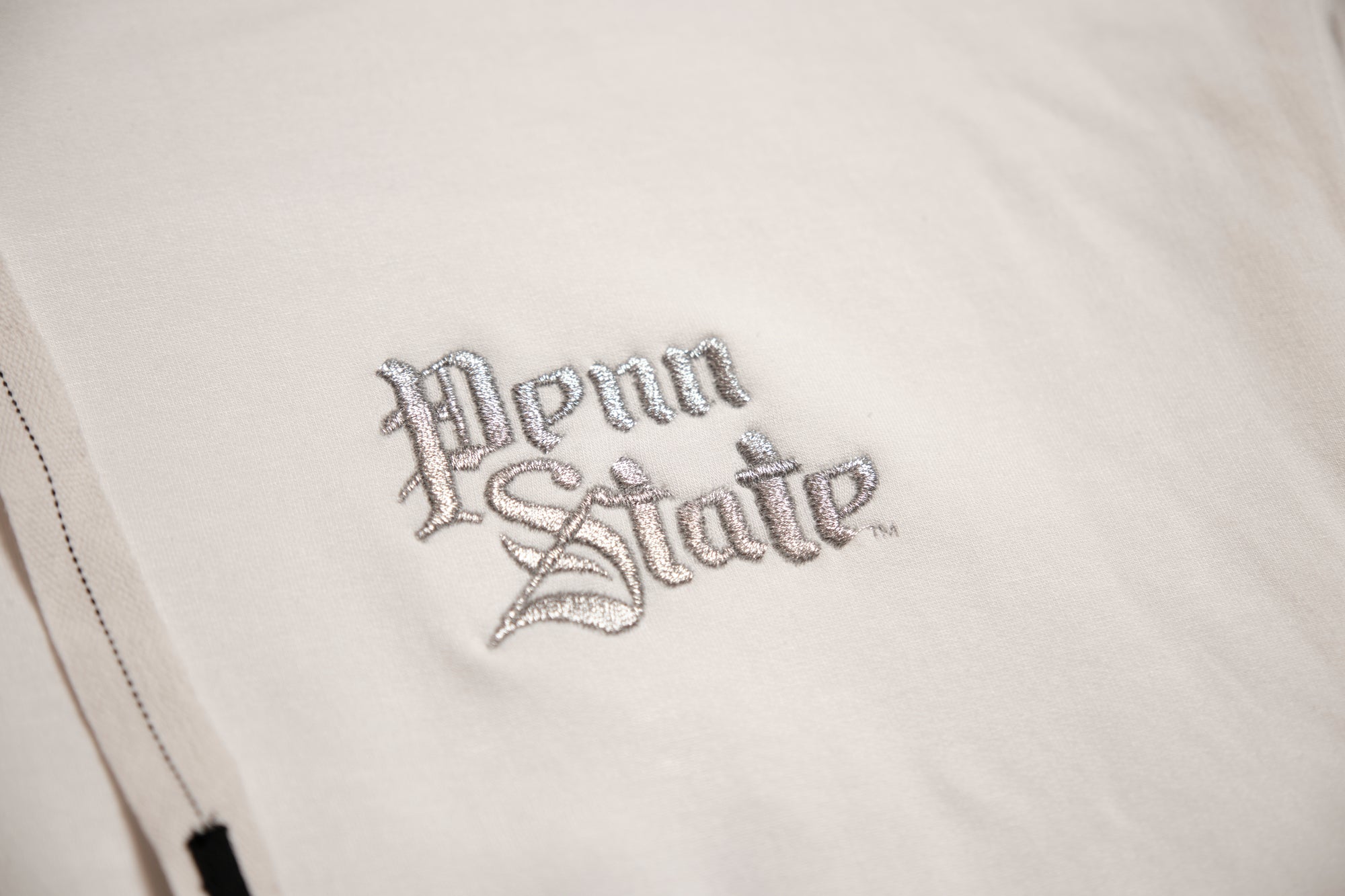Penn State Women's Softest Fleece Hoodie with Silver Embroidered Vault Logo & WE ARE Embroidered on Back