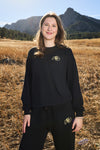 Colorado Logo Softest Fleece Crewneck Womens Sweatshirt