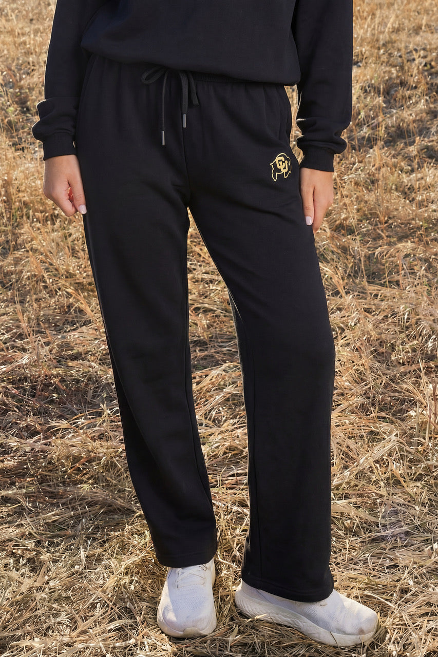 Colorado Logo Softest Fleece Straight Leg Womens Sweatpant