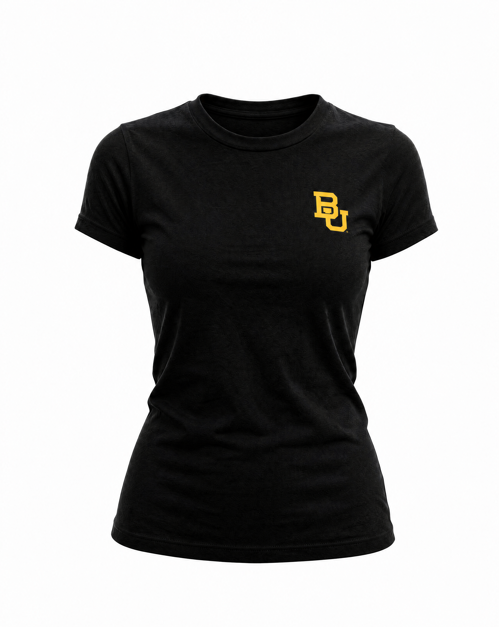 Baylor Logo Cloud Knit Crew Neck Womens Tee
