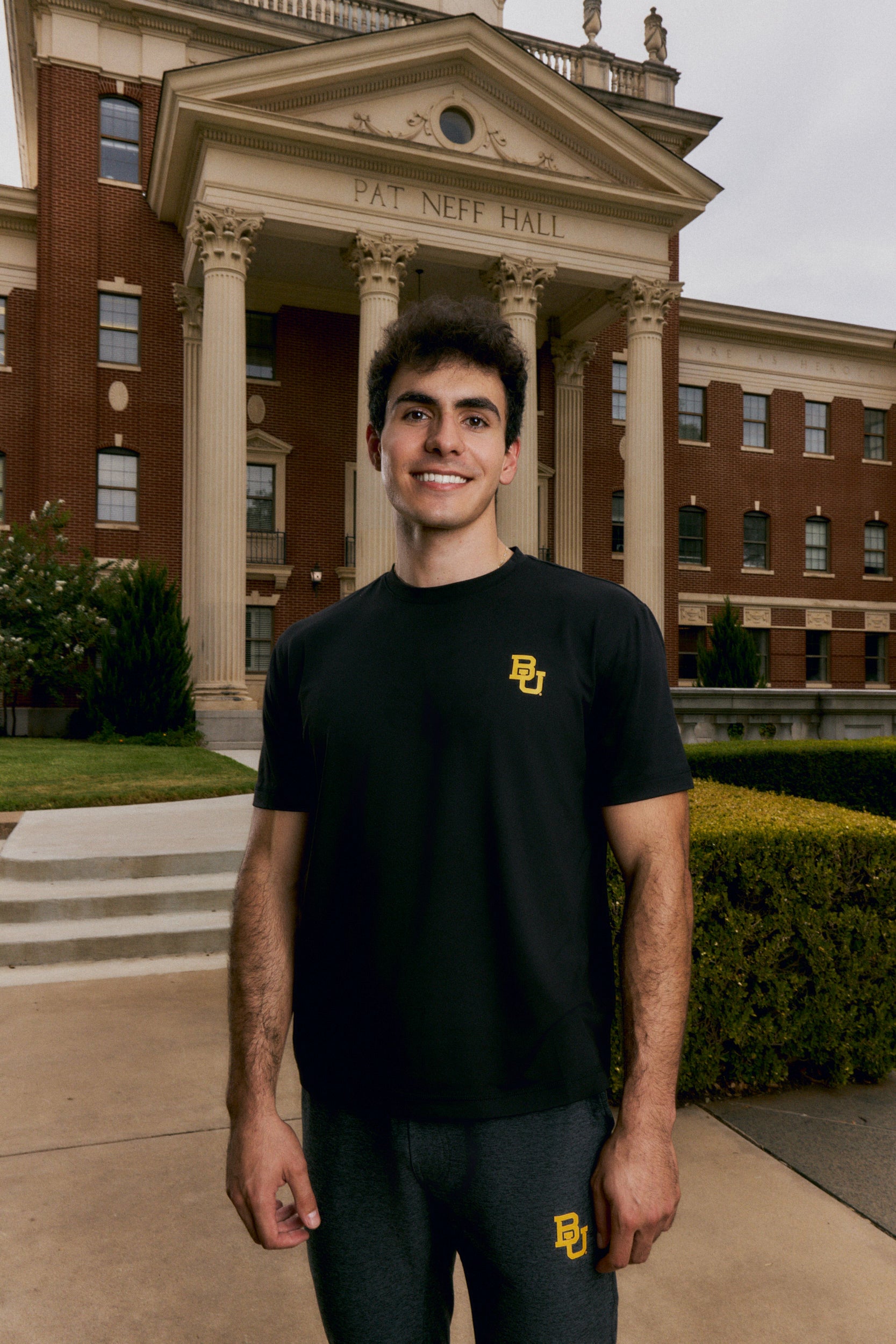 Baylor Logo Flex Form Mens Tee