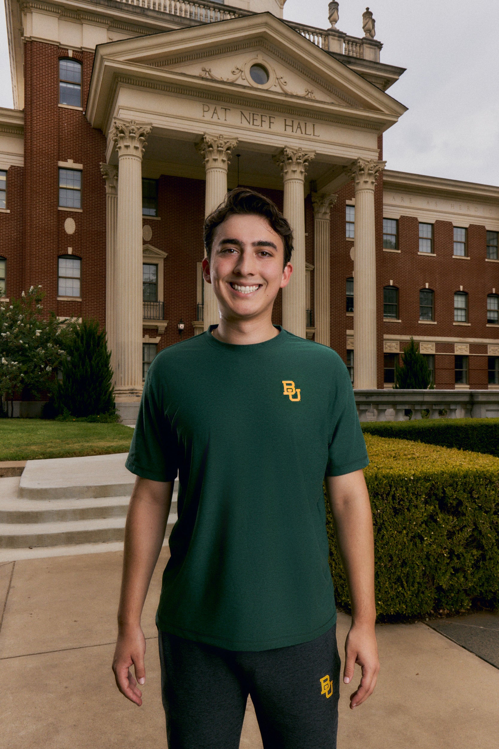 Baylor Logo Flex Form Mens Tee