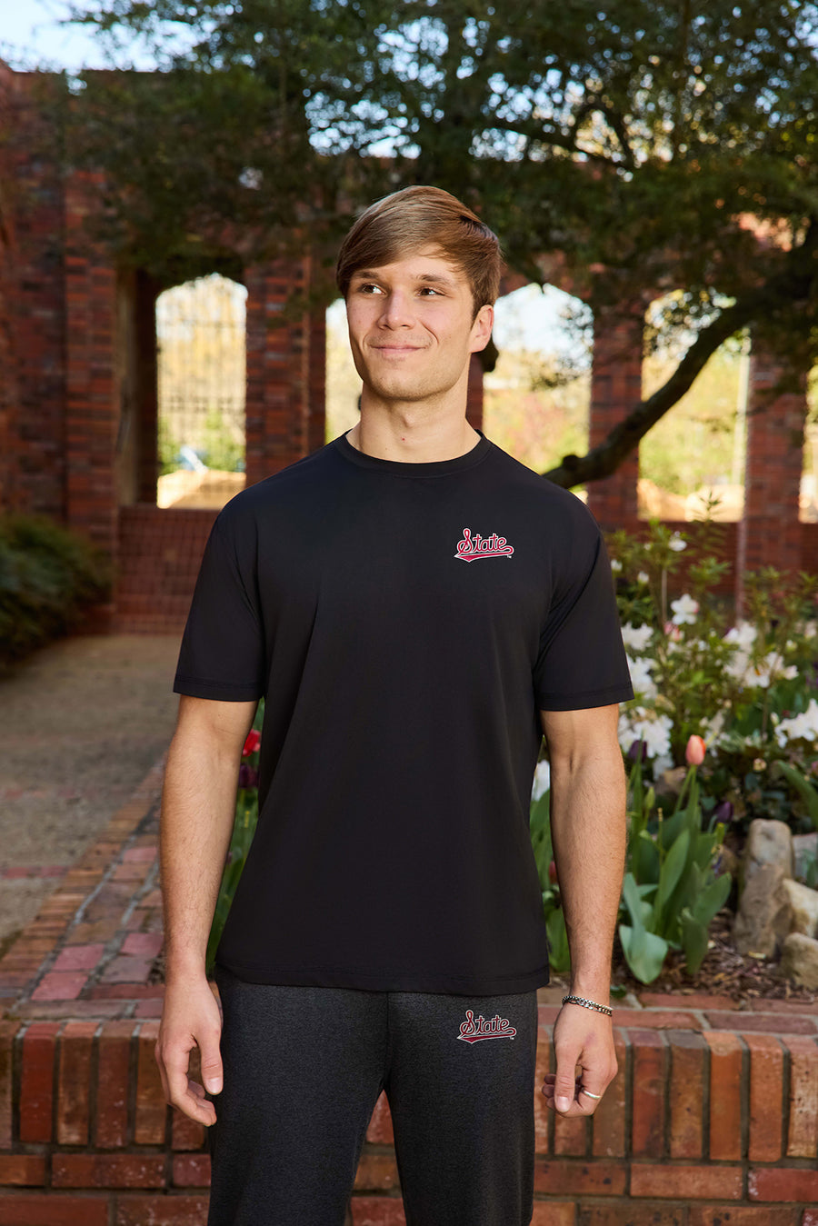 Mississippi State Logo Flex Form Mens Tee