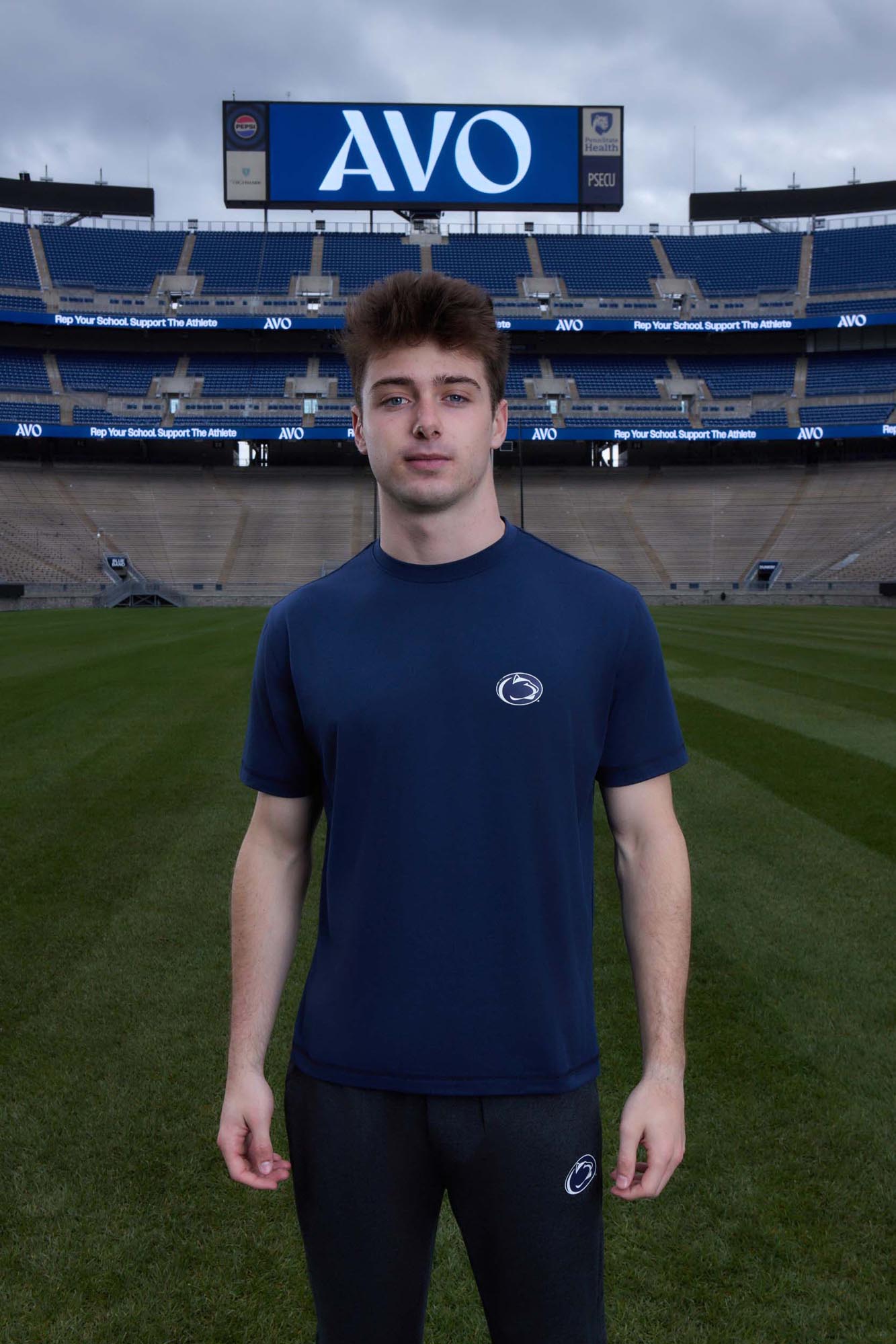 Penn State Logo Flex Form Mens Tee
