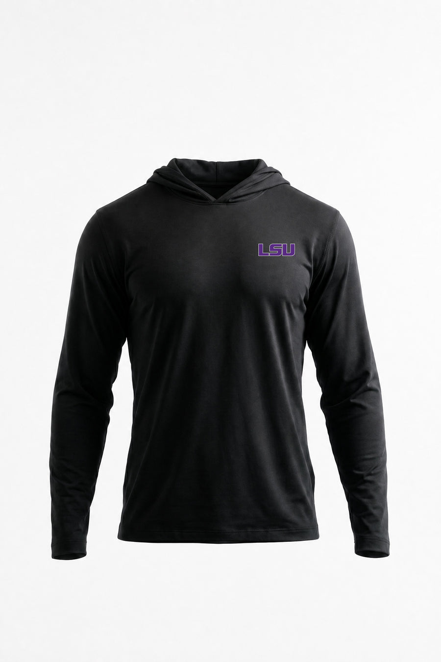 LSU Logo Flex Form Mens Hoodie