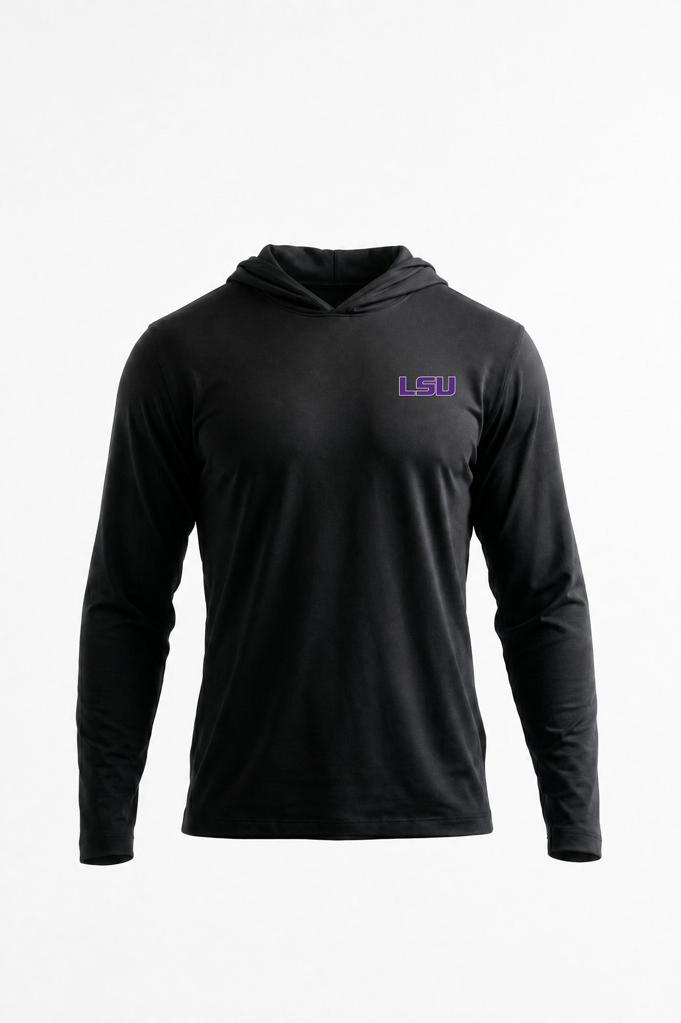 LSU Logo Flex Form Mens Hoodie