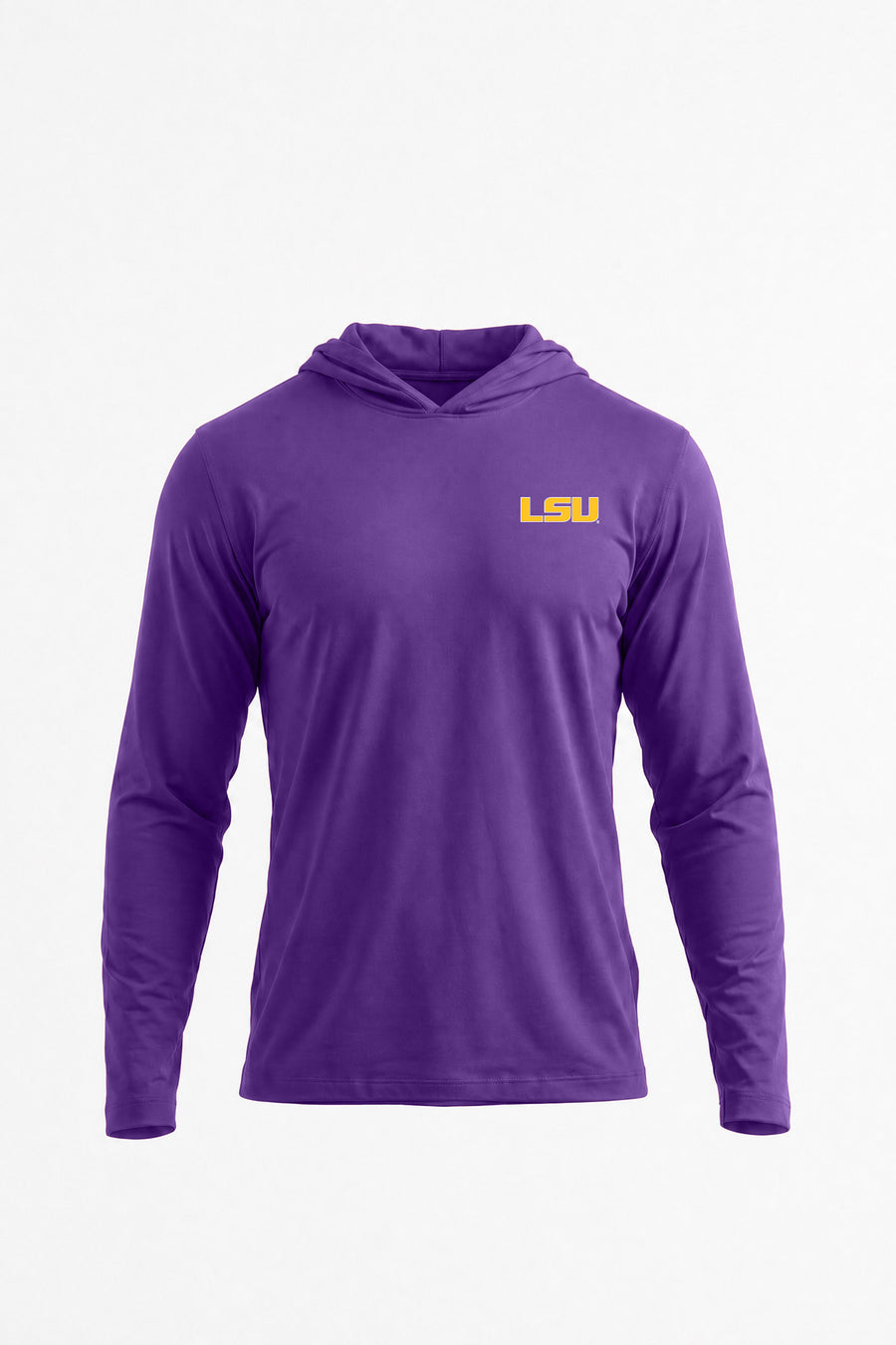 LSU Logo Flex Form Mens Hoodie