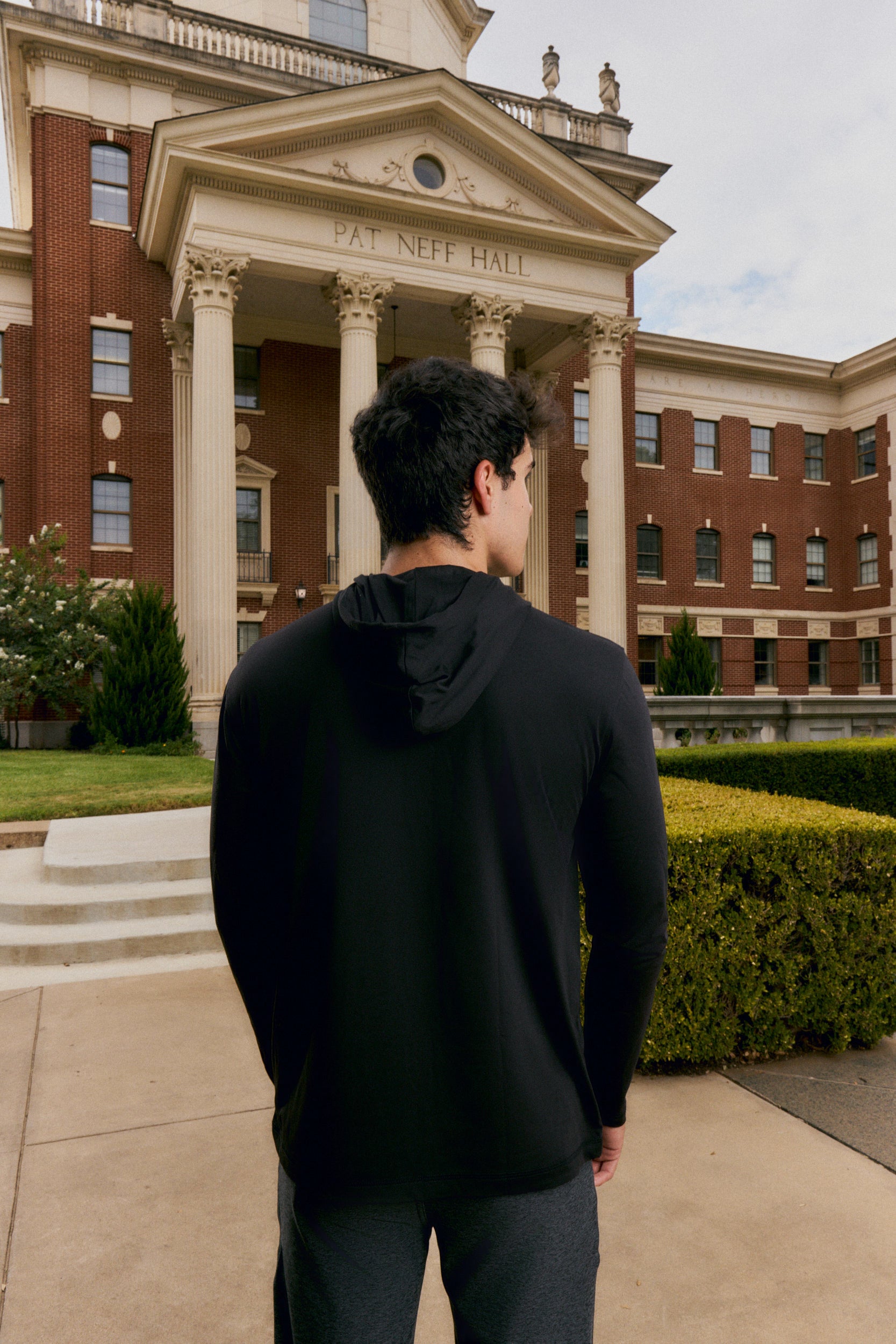 Baylor Logo Flex Form Mens Hoodie