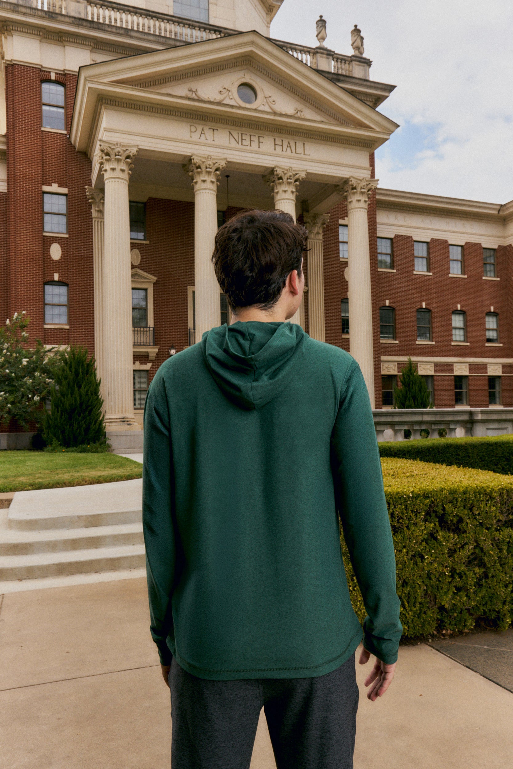 Baylor Logo Flex Form Mens Hoodie