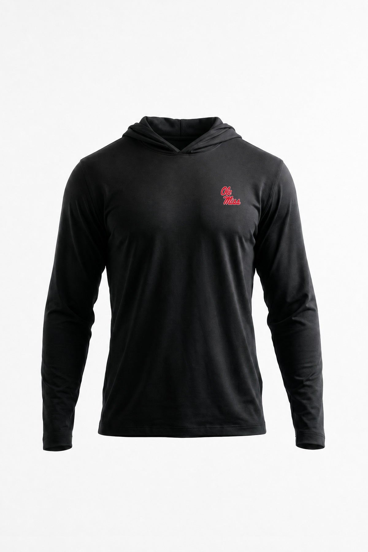 Ole Miss Logo Flex Form Mens Hoodie