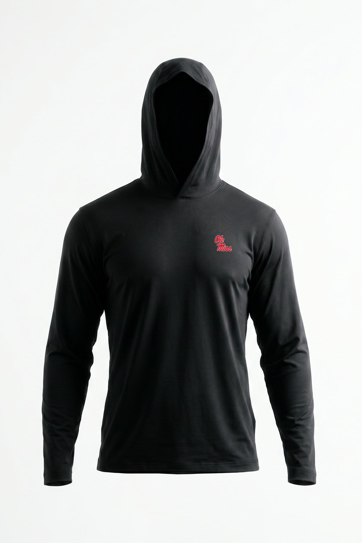 Ole Miss Logo Flex Form Mens Hoodie